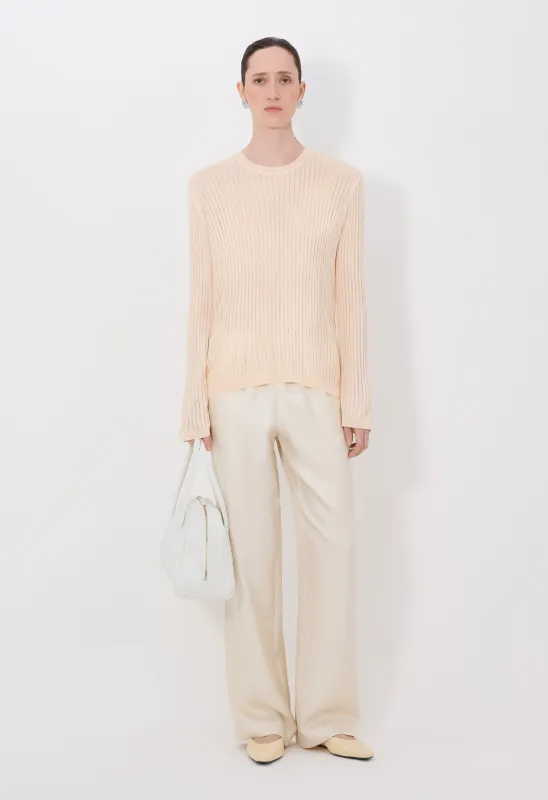 HEDORA Semi-sheer sweater made by Loulou De Saison