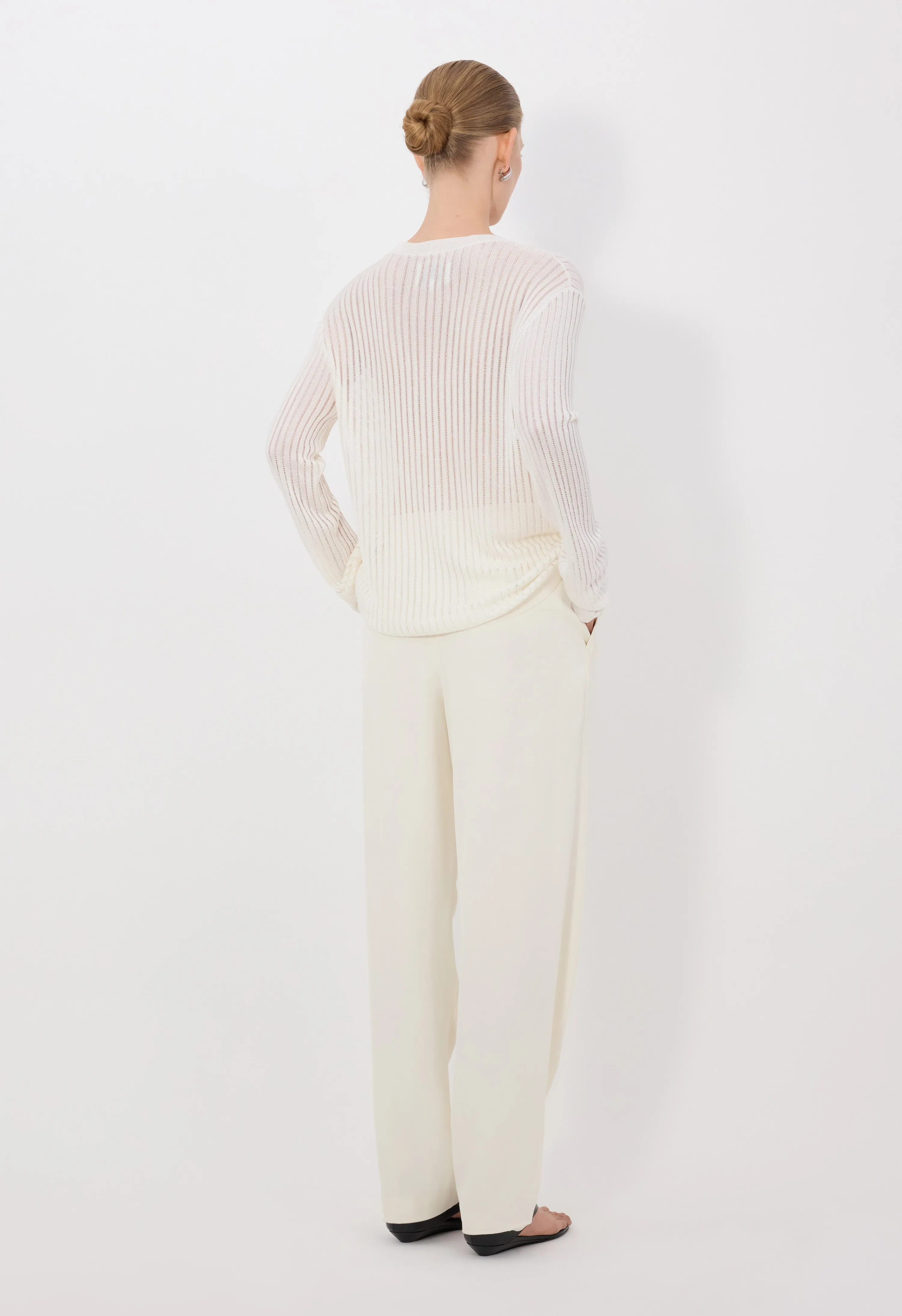 HEDORA Semi-sheer sweater sold by Loulou De Saison product image thumbnail 5