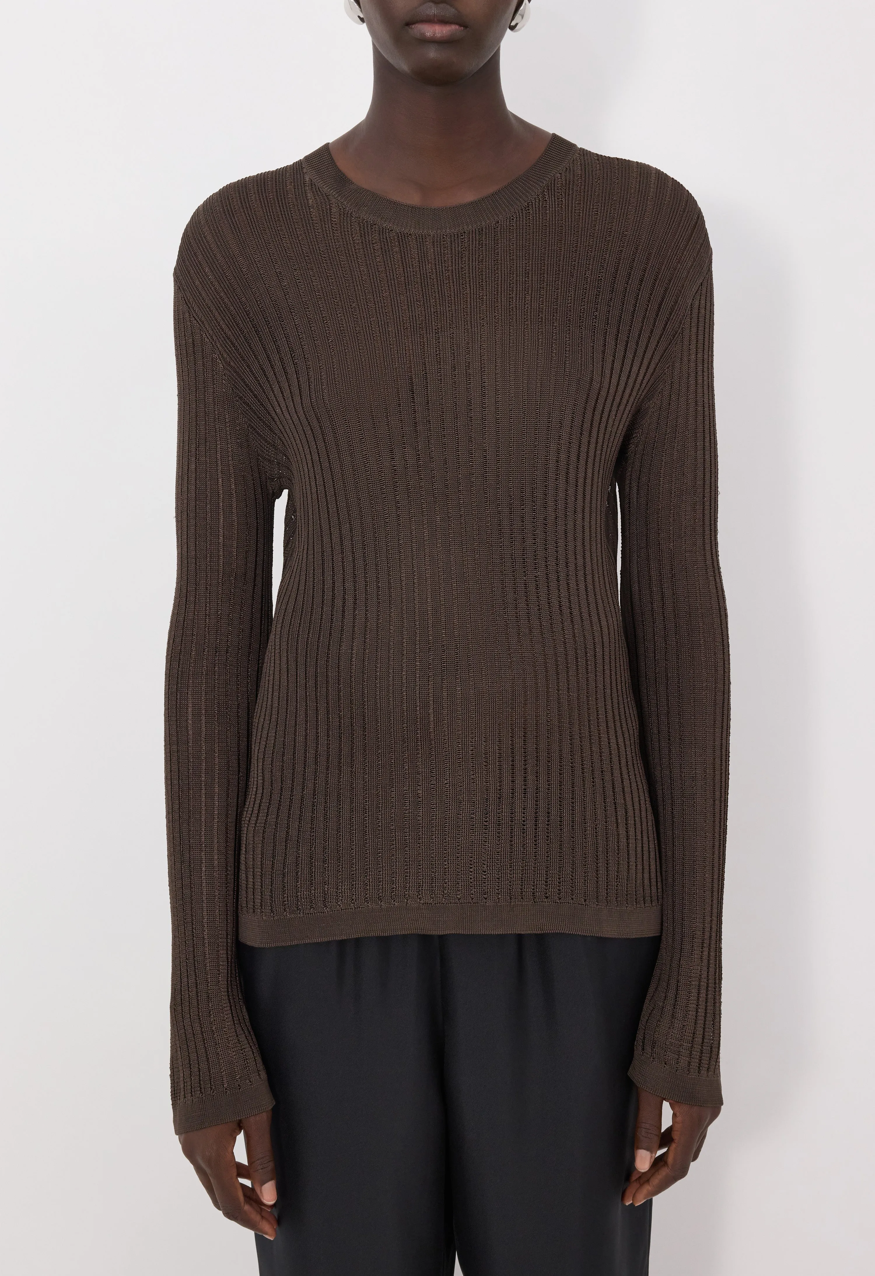 HEDORA Semi-sheer sweater sold by Loulou De Saison product image thumbnail 4
