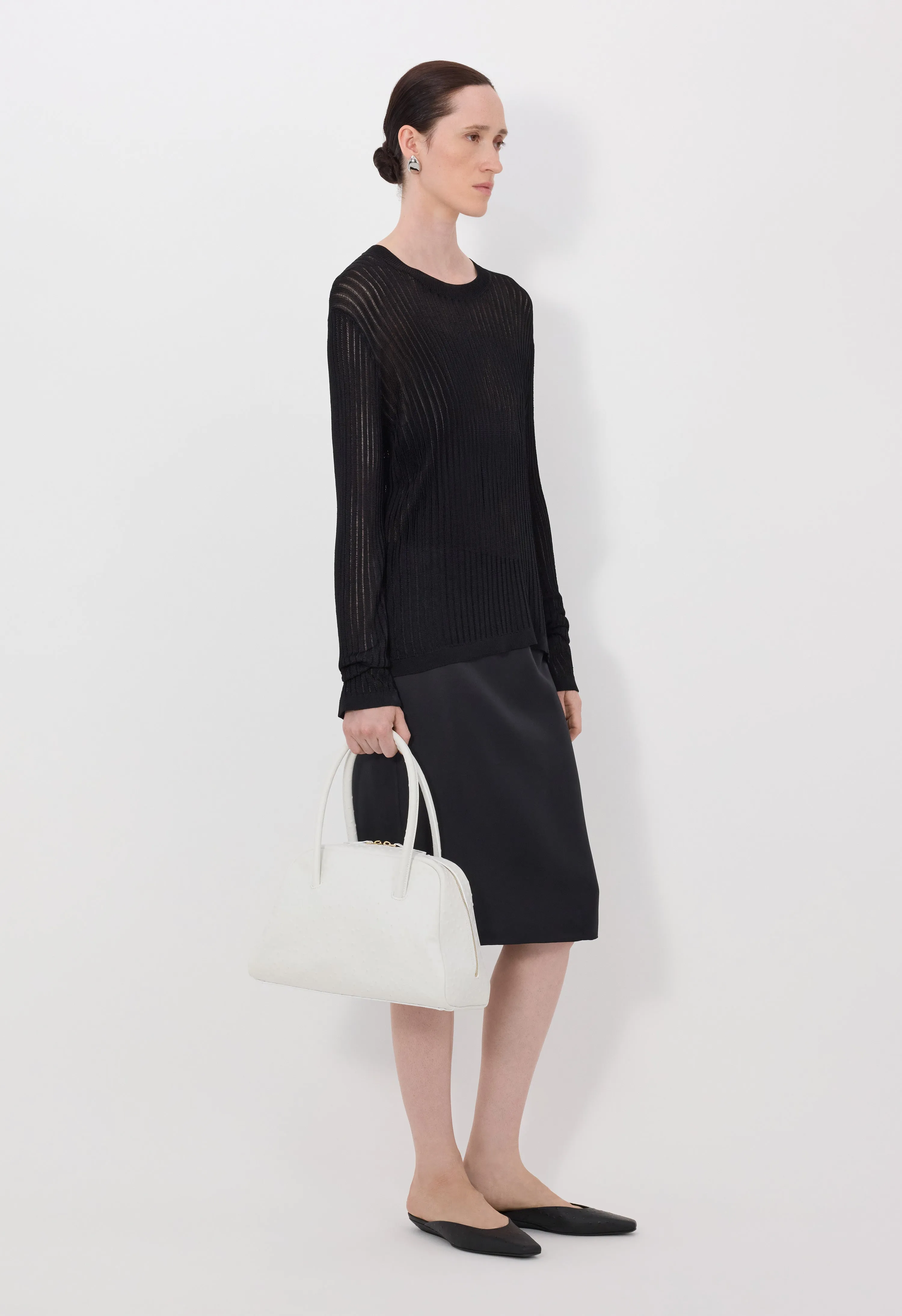 HEDORA Semi-sheer sweater sold by Loulou De Saison product image thumbnail 3