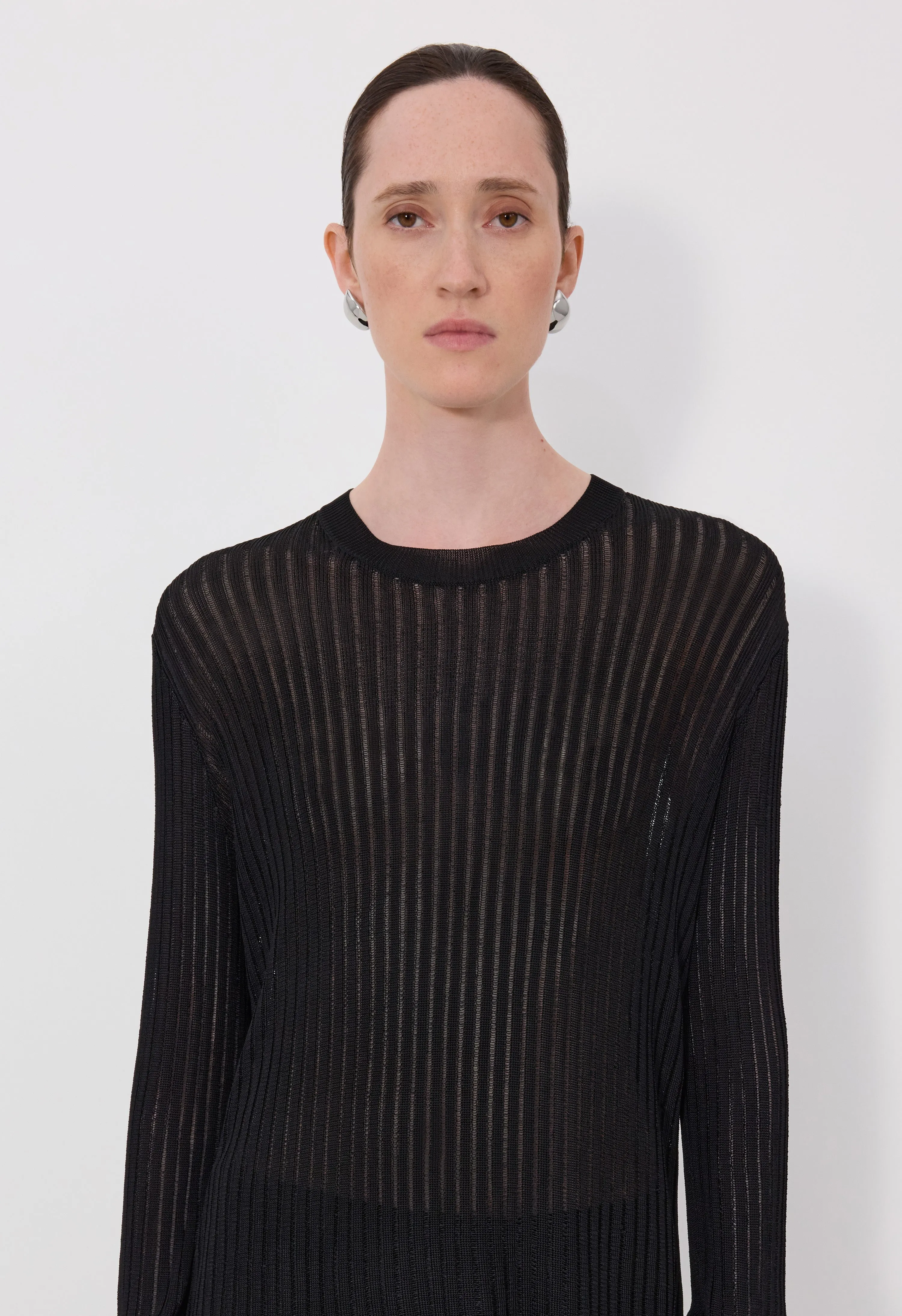 HEDORA Semi-sheer sweater sold by Loulou De Saison product image thumbnail 4
