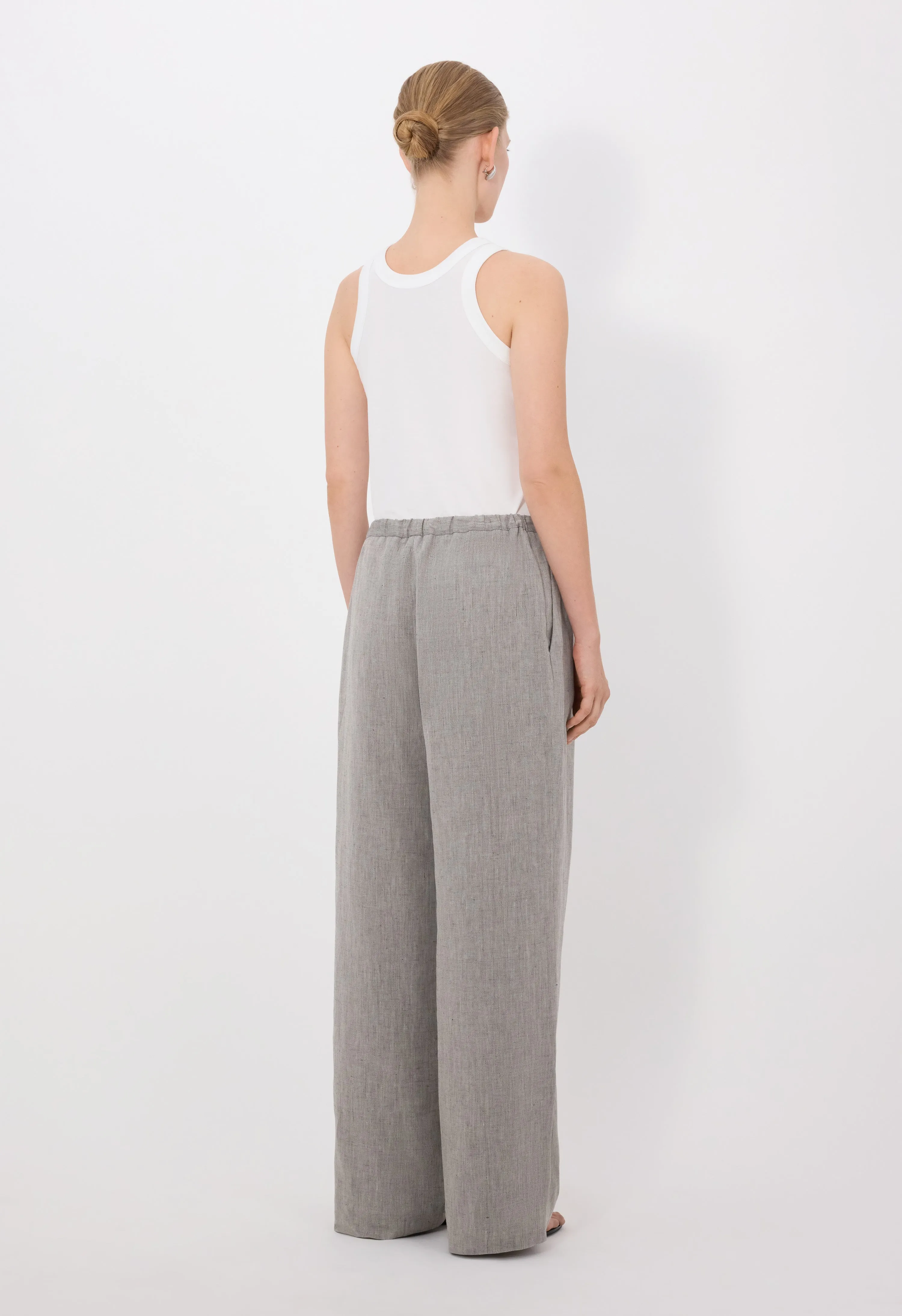 CLARK Pleated trousers sold by Loulou De Saison product image thumbnail 5