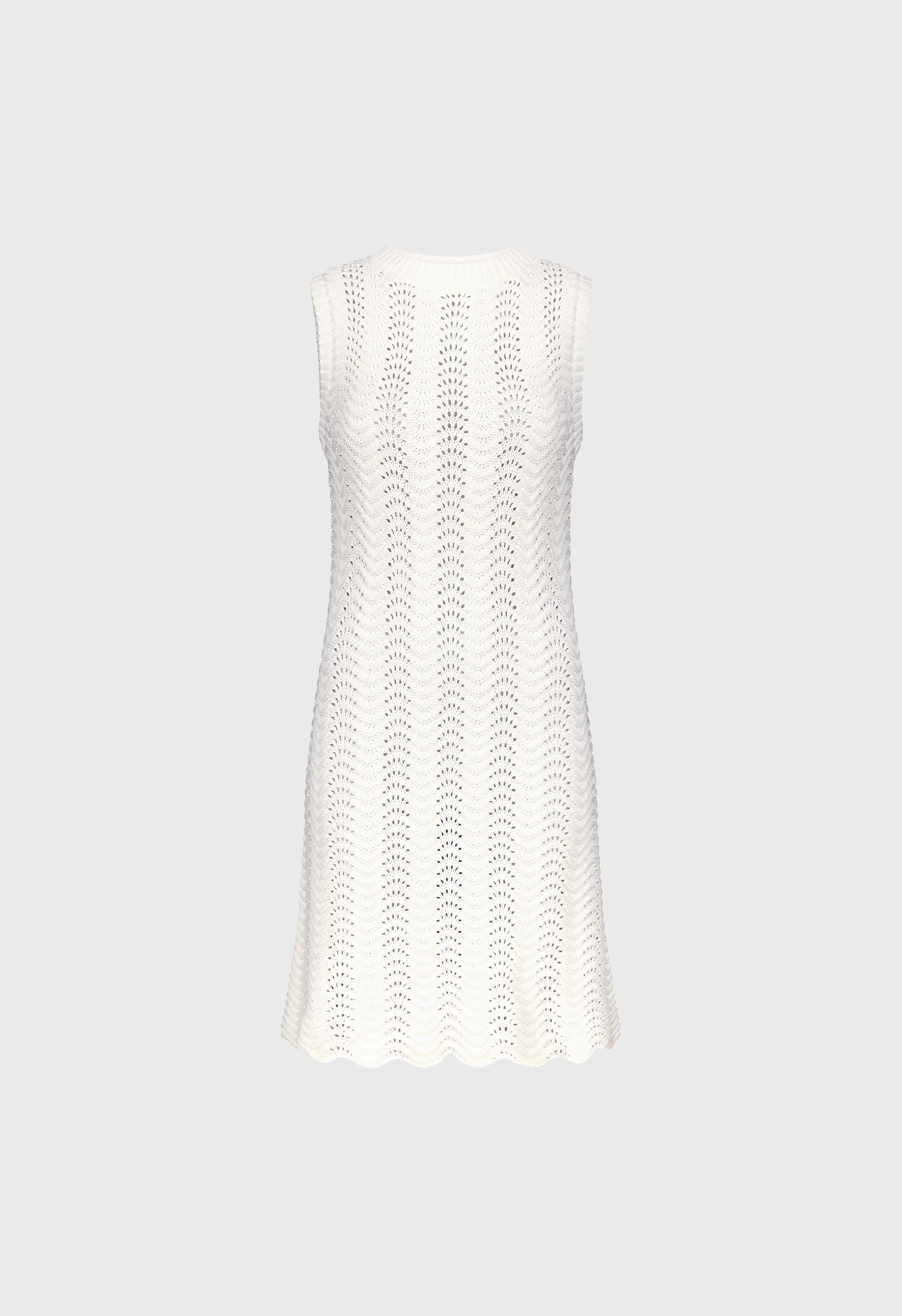 YOKO Sleeveless Ottoman crochet dress sold by Loulou De Saison product image thumbnail 2