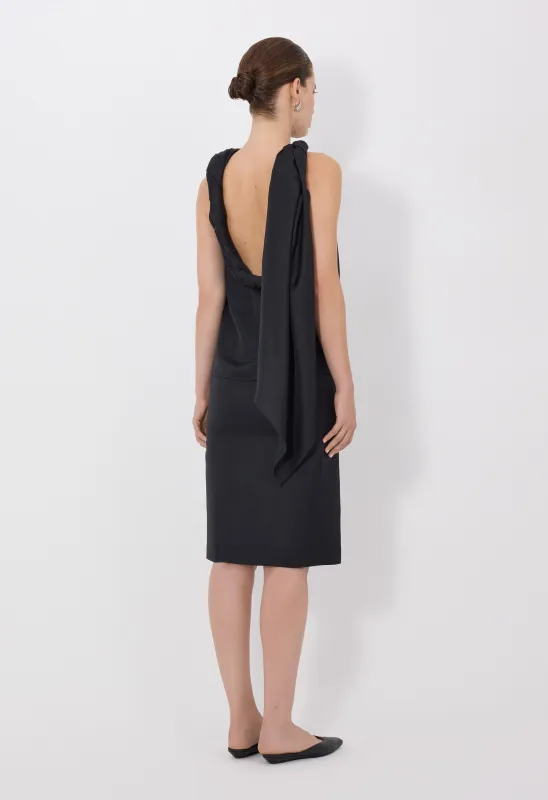 WILMA Twisted collar top made by Loulou De Saison