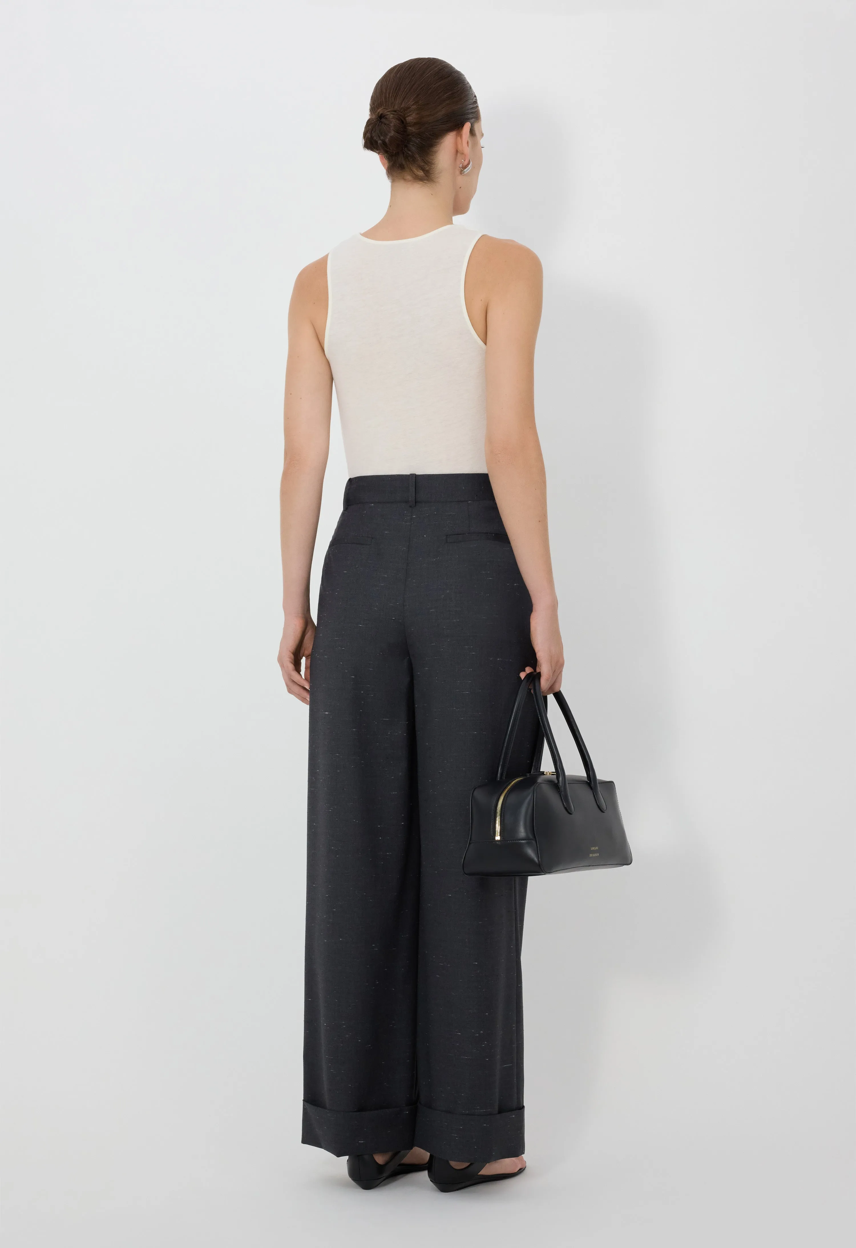 DAVY Oversized pleated trousers sold by Loulou De Saison product image thumbnail 5