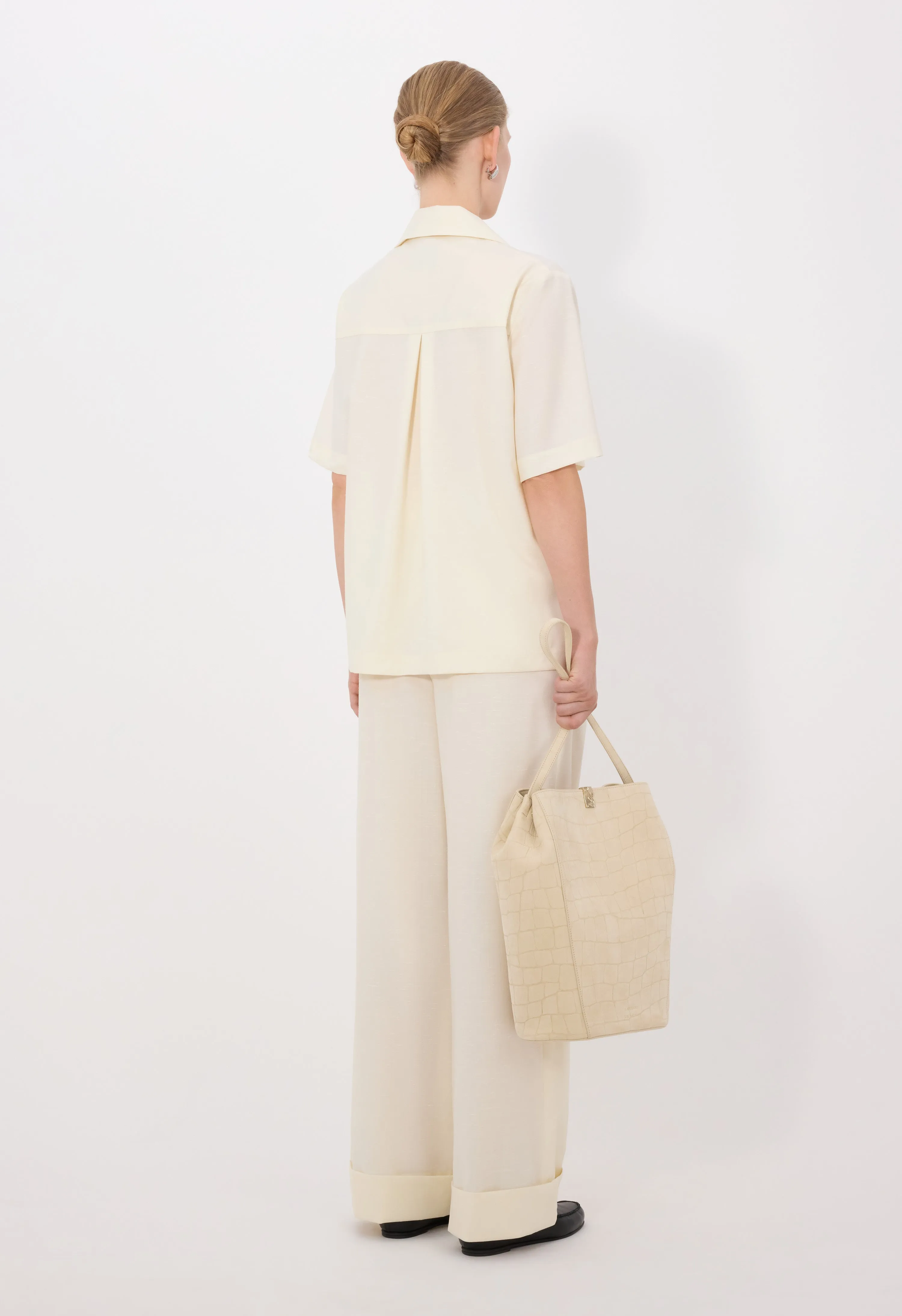BOA Oversized short-sleeve shirt sold by Loulou De Saison product image thumbnail 5