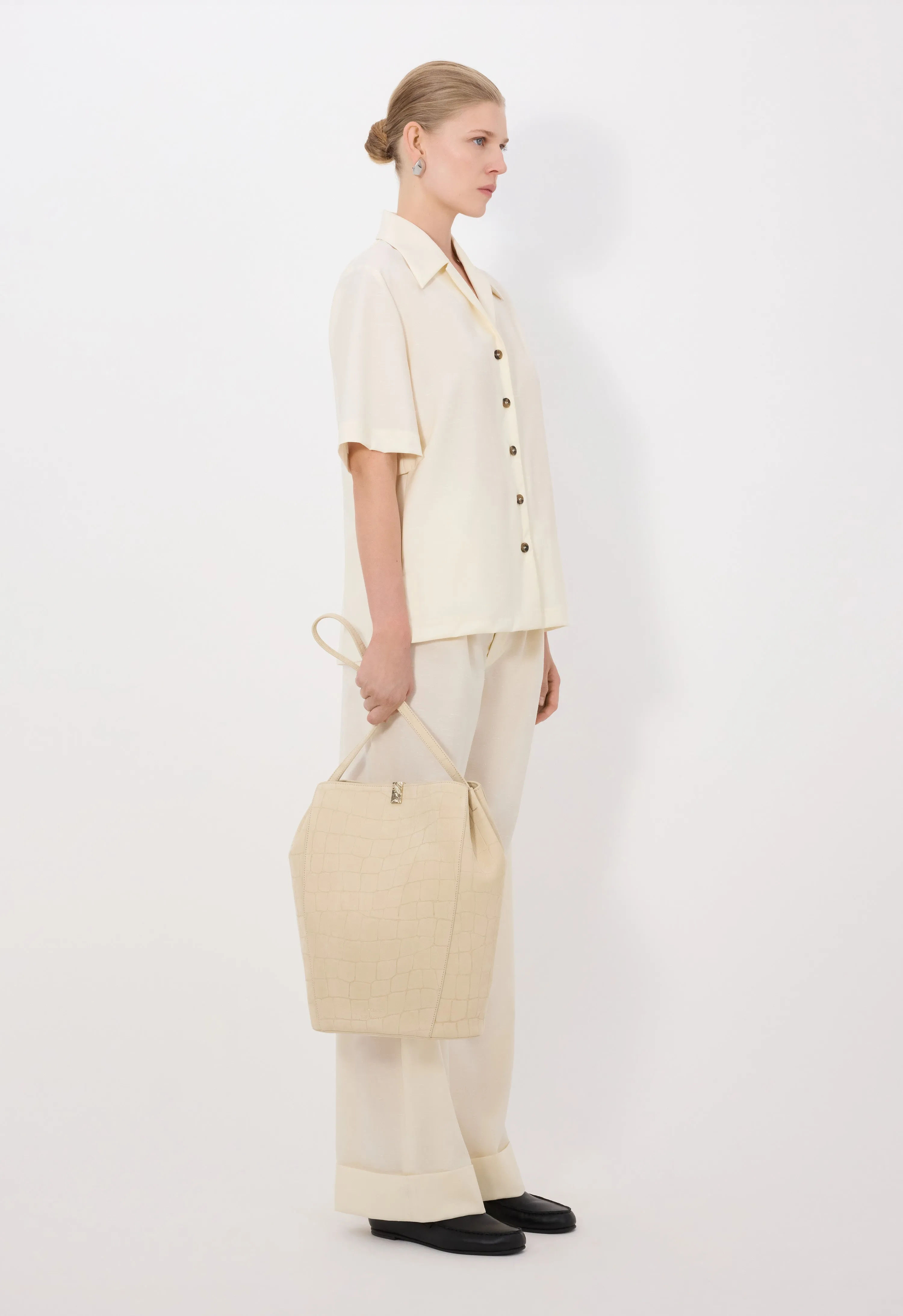 BOA Oversized short-sleeve shirt sold by Loulou De Saison product image thumbnail 3