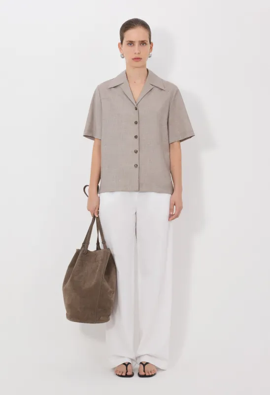 BOA Oversized short-sleeve shirt made by Loulou De Saison