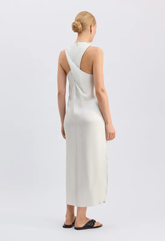 PALOMA Long silk dress made by Loulou De Saison