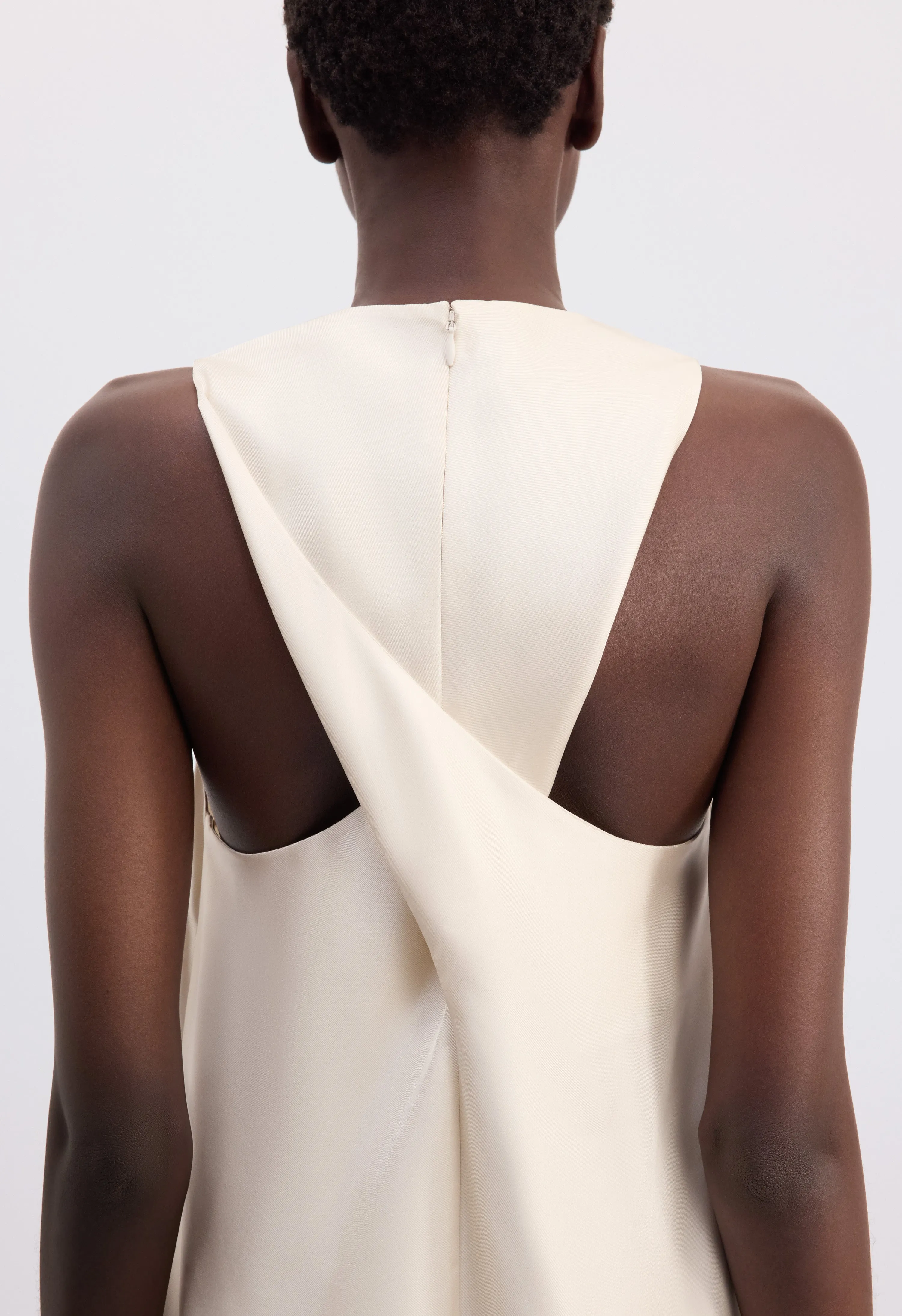 PALOMA Long silk dress sold by Loulou De Saison