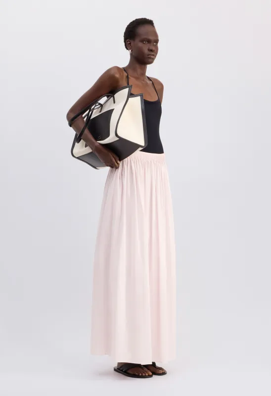 NAYA Gathered midi skirt made by Loulou De Saison