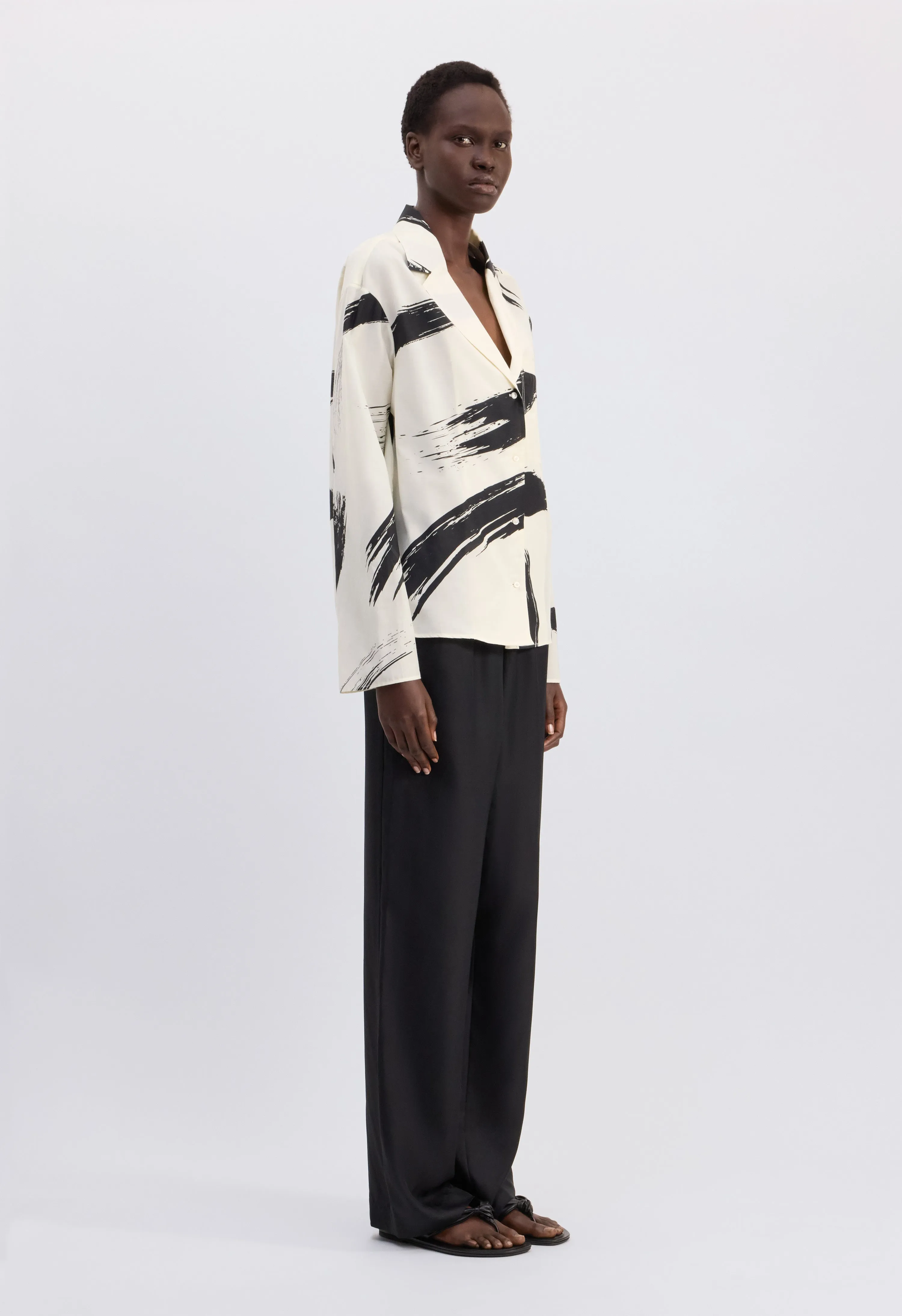 SANA Cuban collar shirt sold by Loulou De Saison product image thumbnail 3