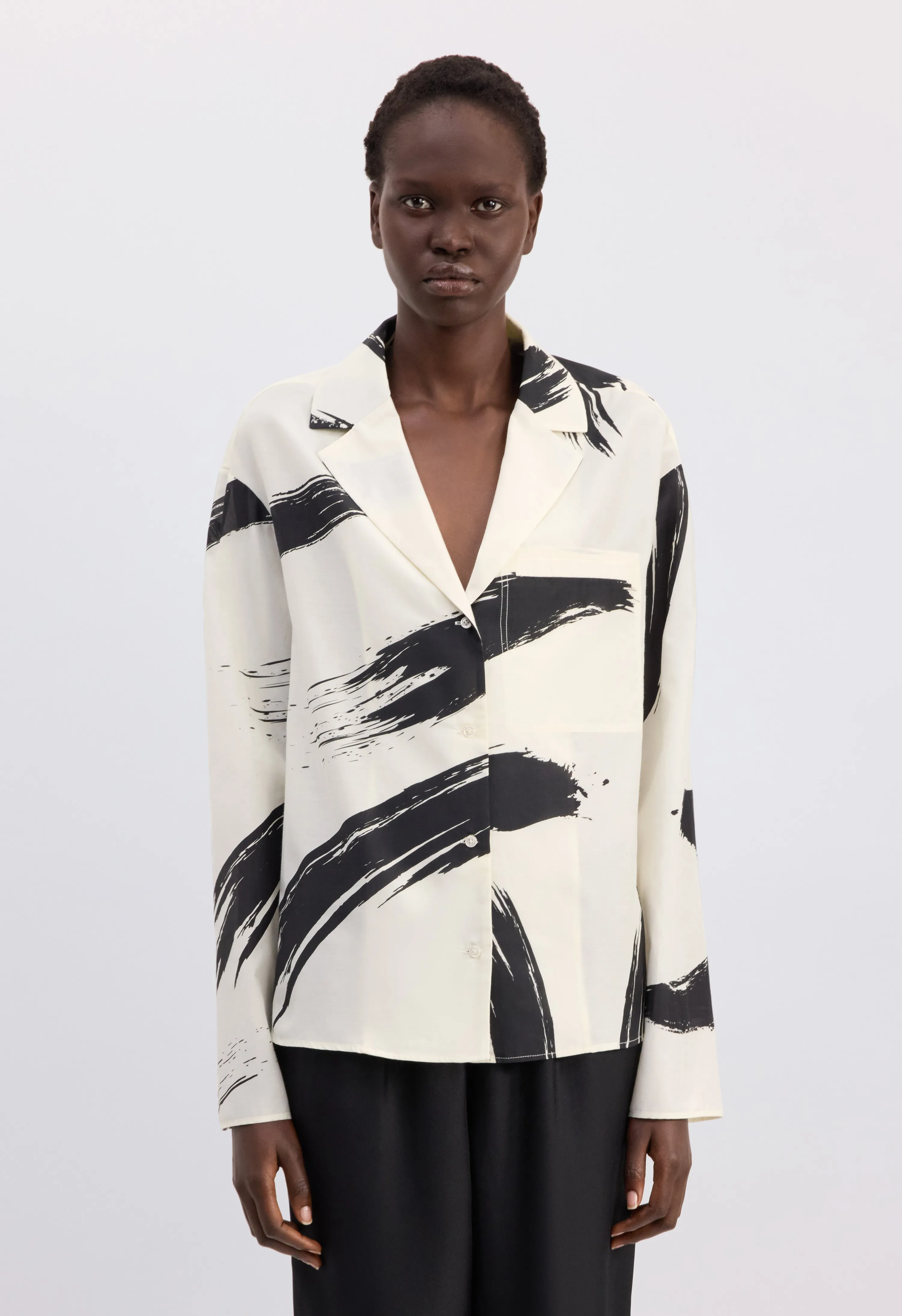 SANA Cuban collar shirt sold by Loulou De Saison product image thumbnail 4