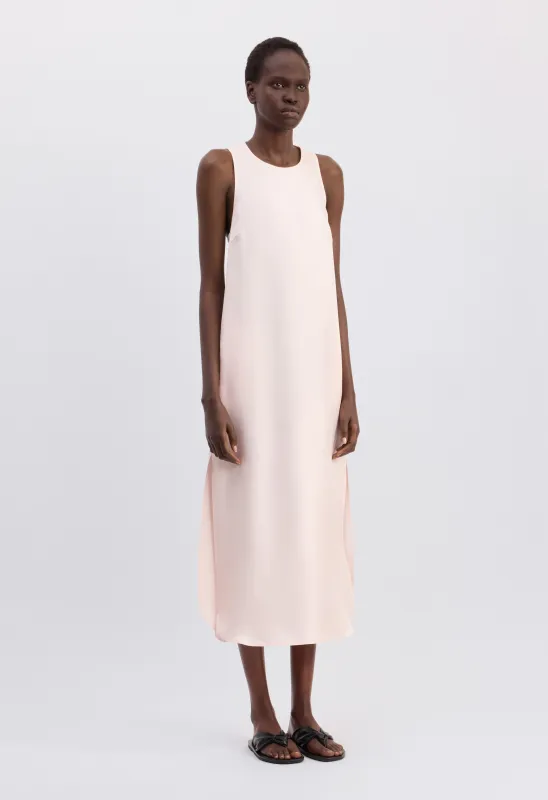 PALOMA Long silk dress made by Loulou De Saison