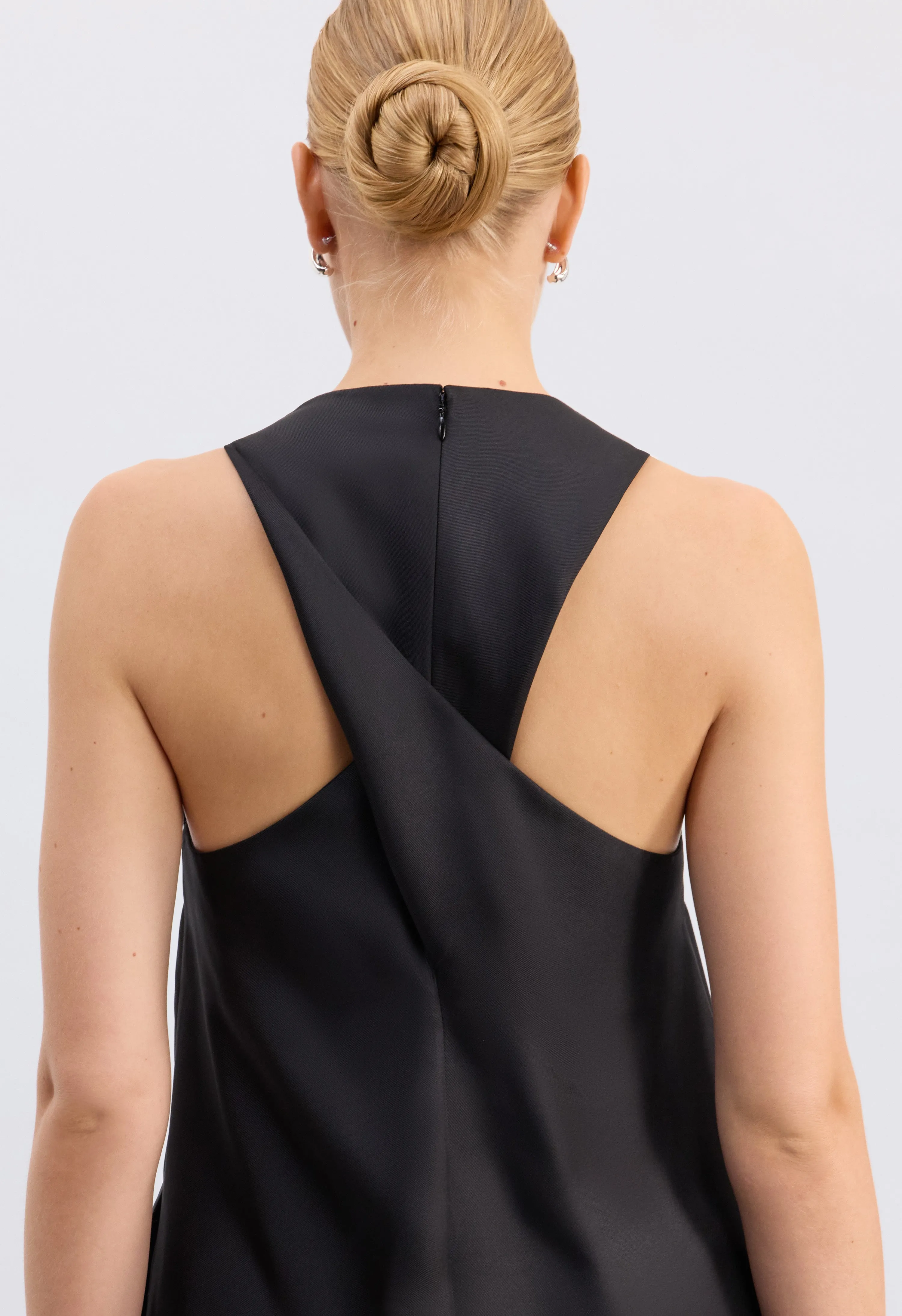 PALOMA Long silk dress sold by Loulou De Saison product image thumbnail 4