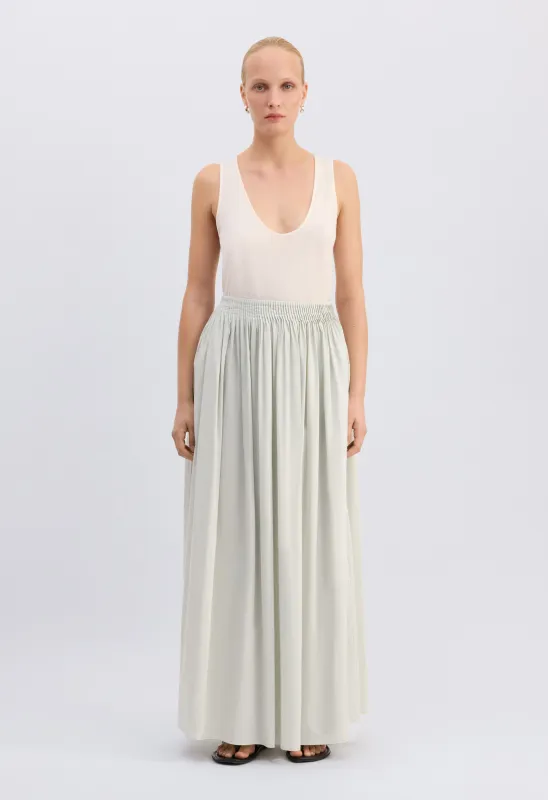 NAYA Gathered midi skirt made by Loulou De Saison