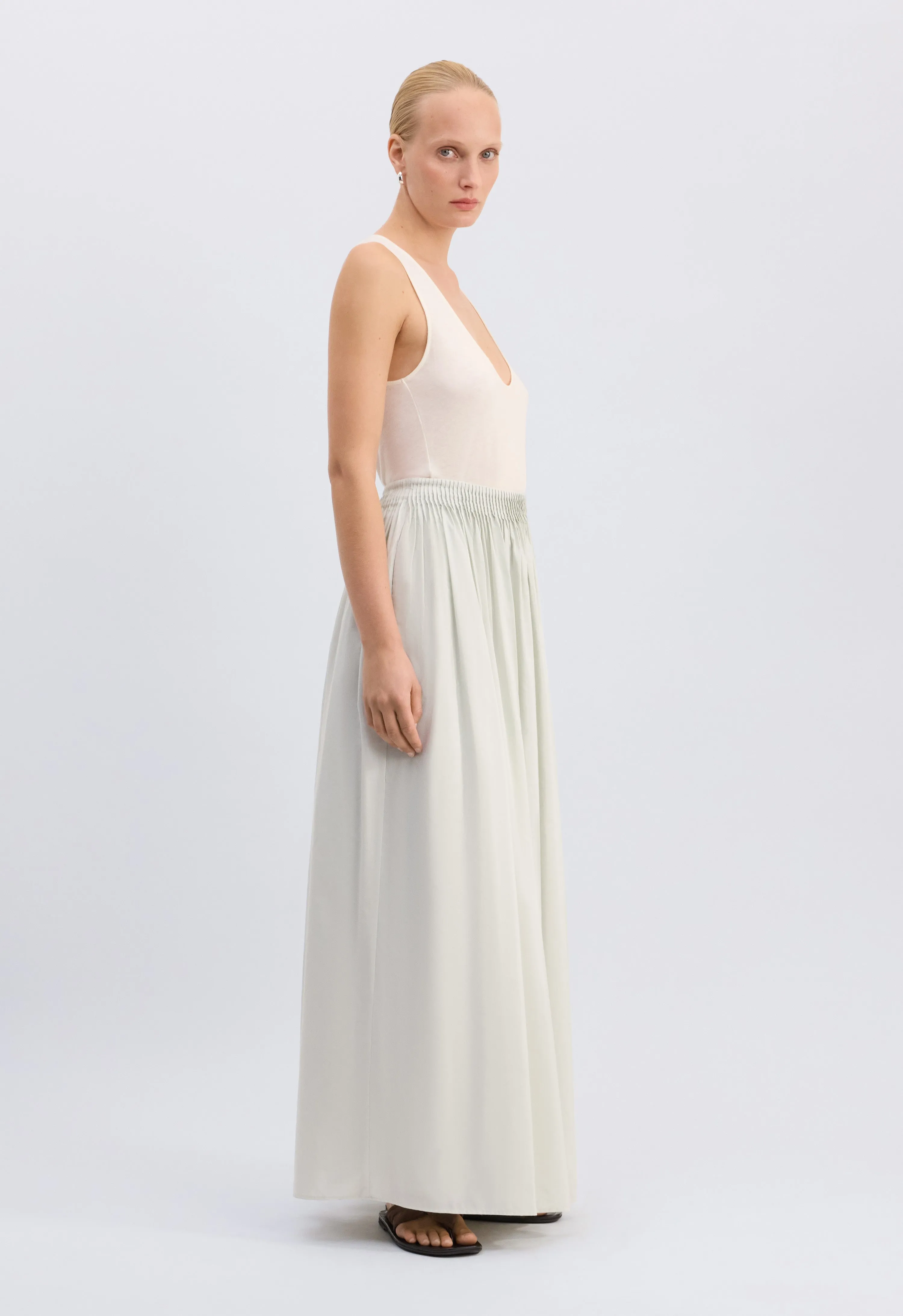 NAYA Gathered midi skirt sold by Loulou De Saison product image thumbnail 3