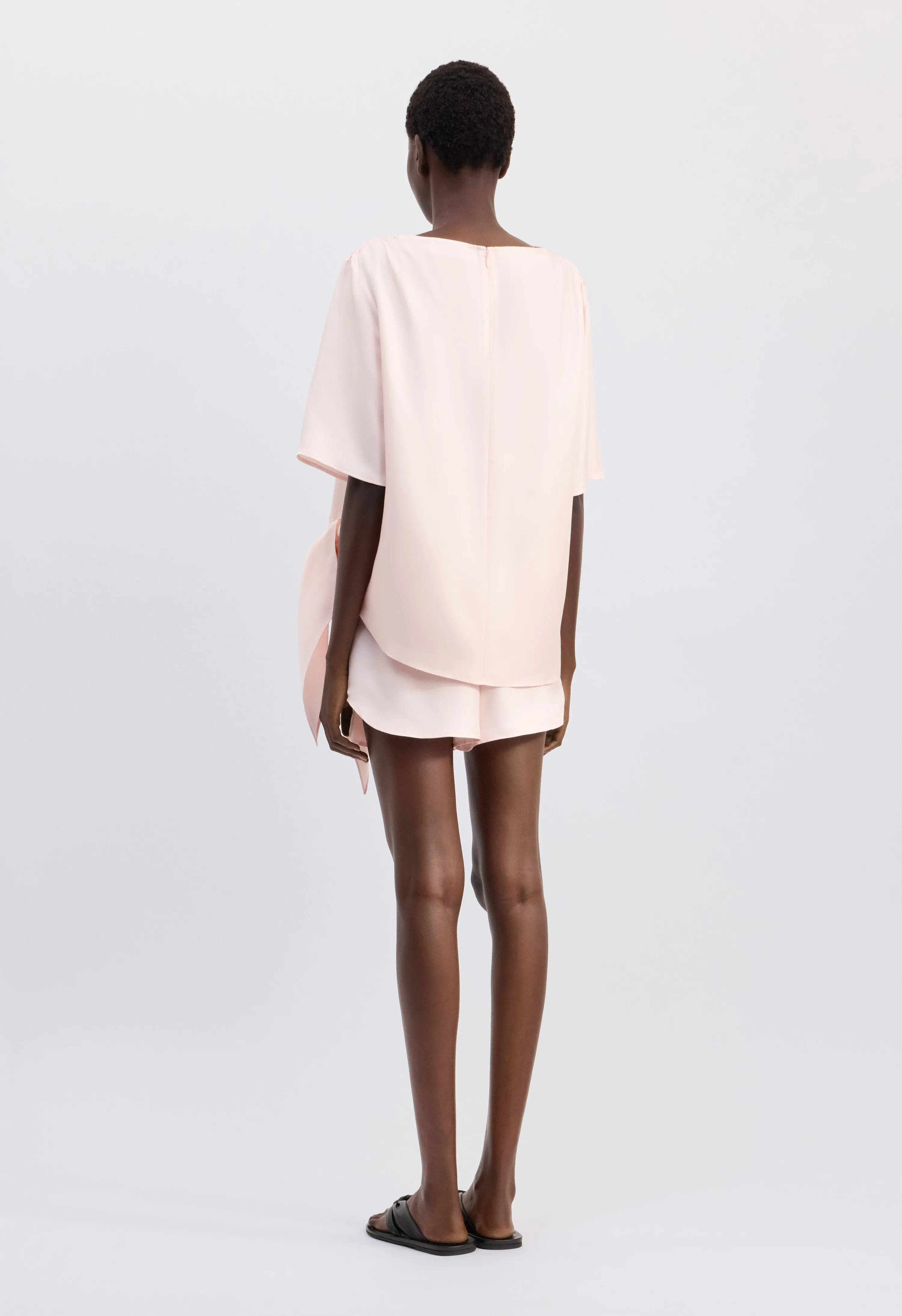 MANO Asymmetric silk top sold by Loulou De Saison product image thumbnail 5