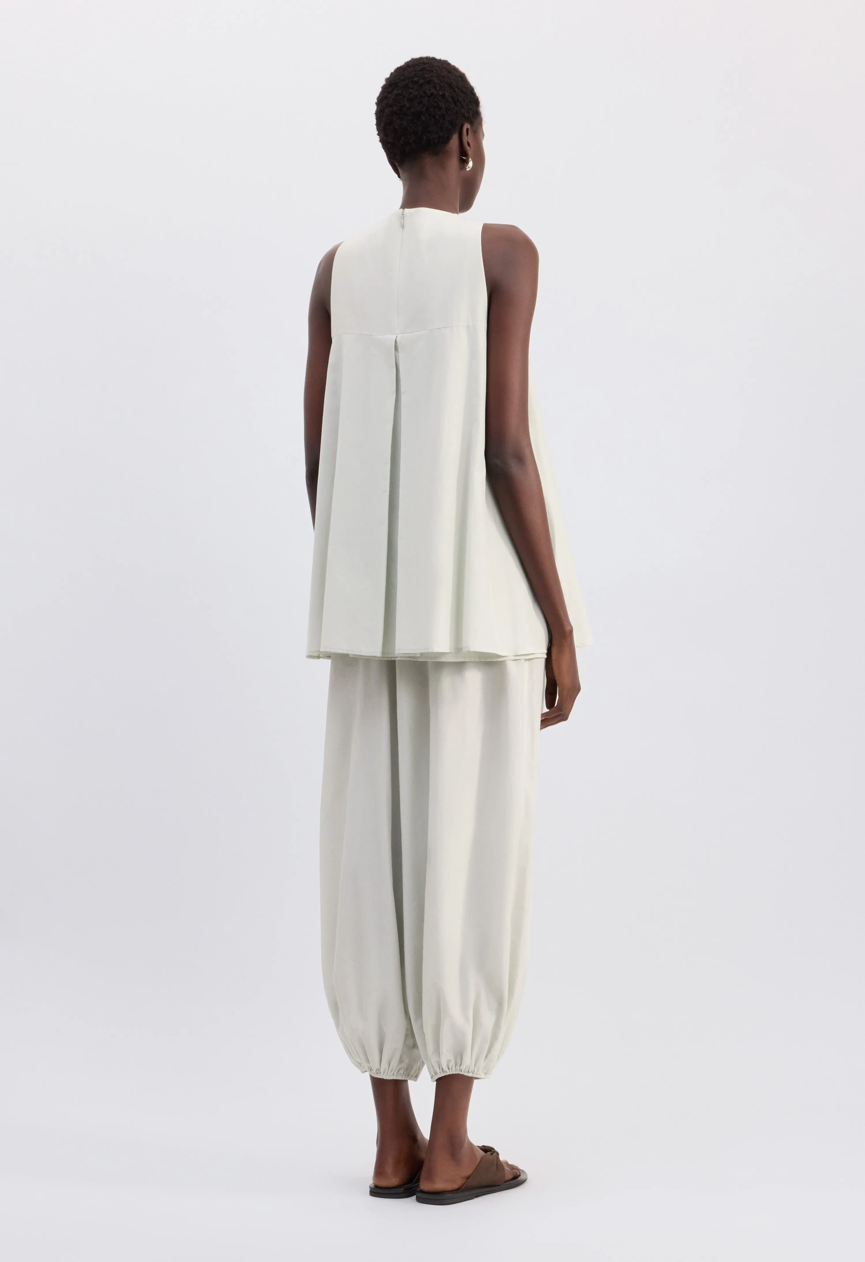 LIAO Flaring gathered top sold by Loulou De Saison product image thumbnail 5