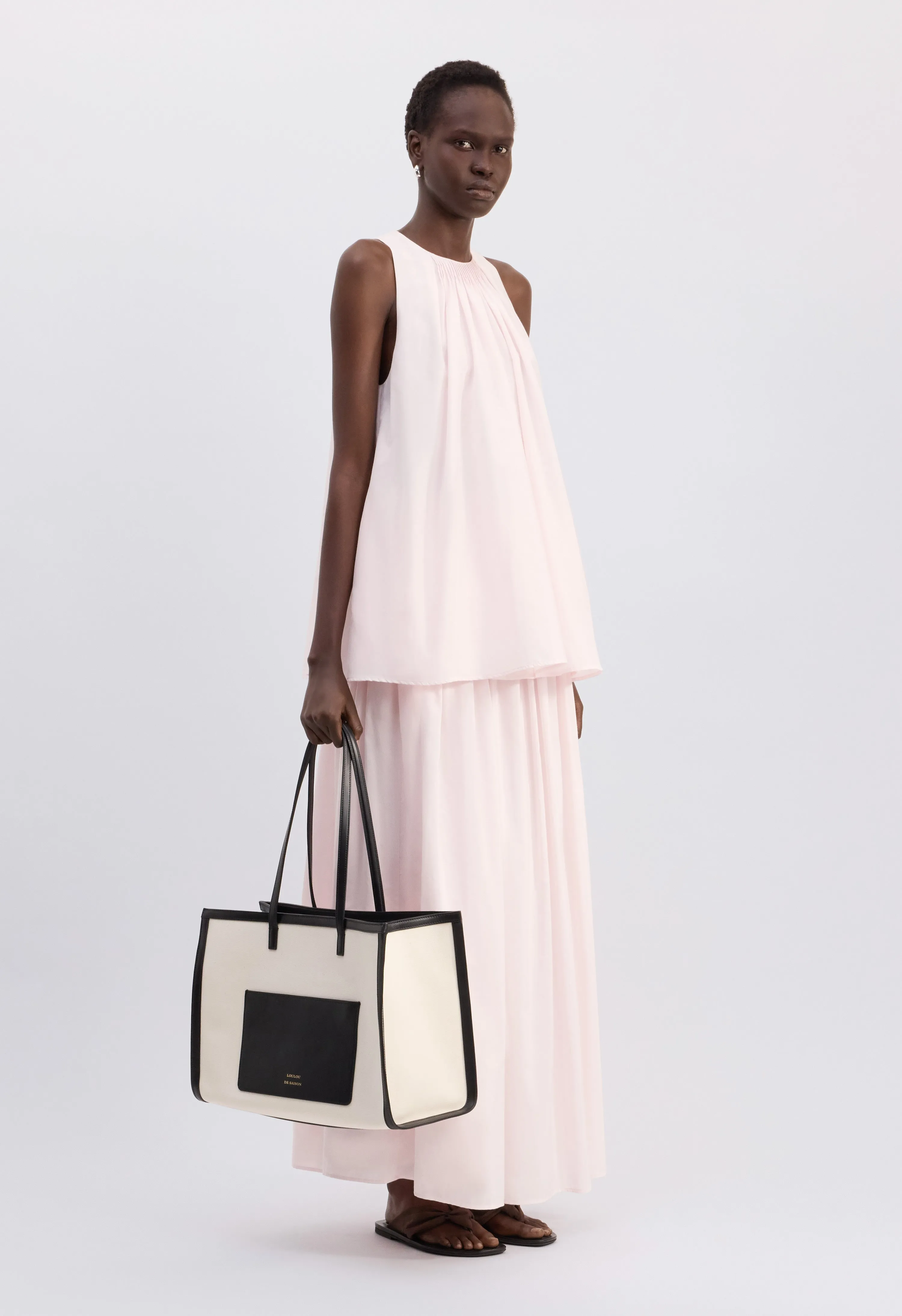 LIAO Flaring gathered top sold by Loulou De Saison product image thumbnail 3