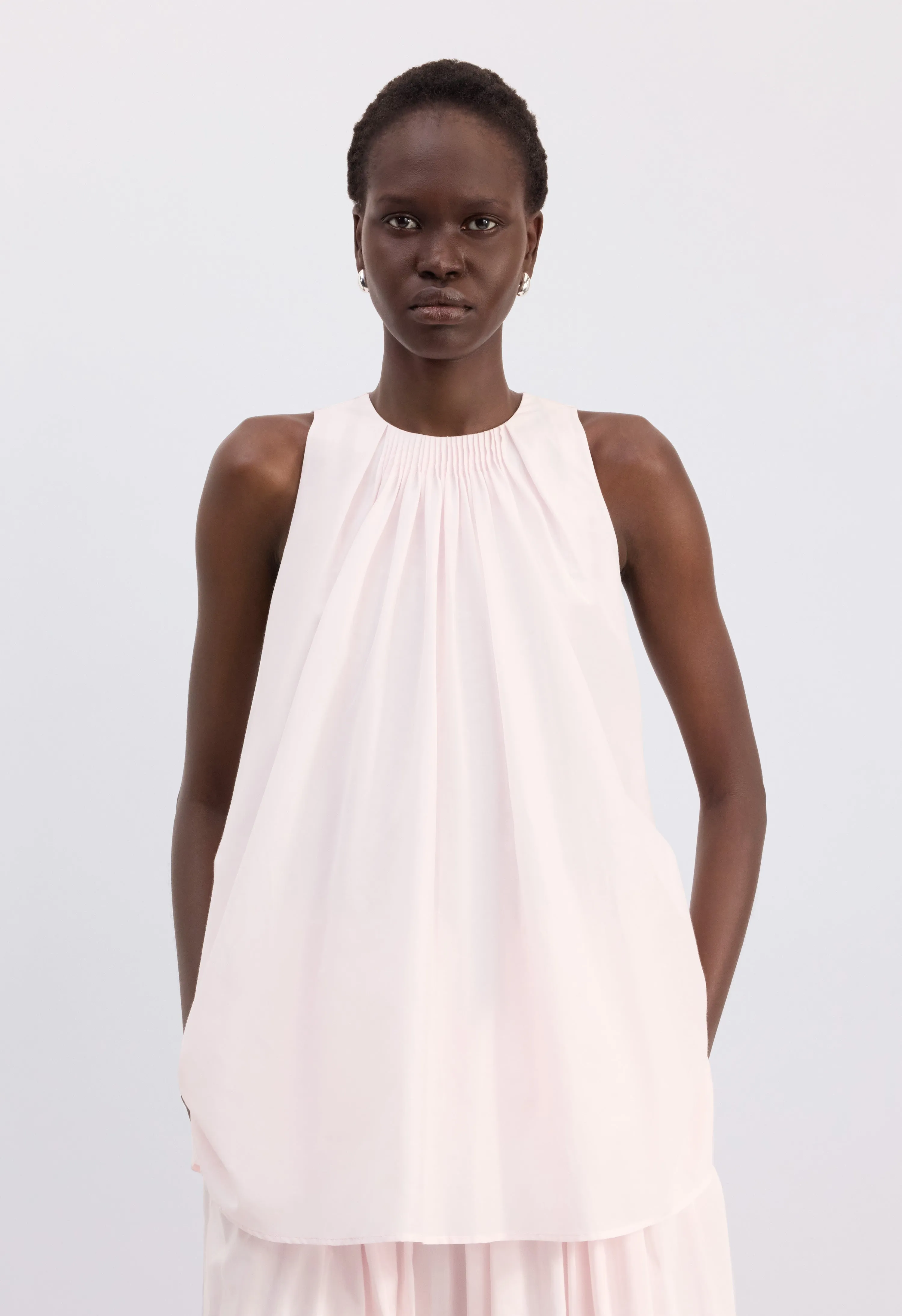LIAO Flaring gathered top sold by Loulou De Saison product image thumbnail 4