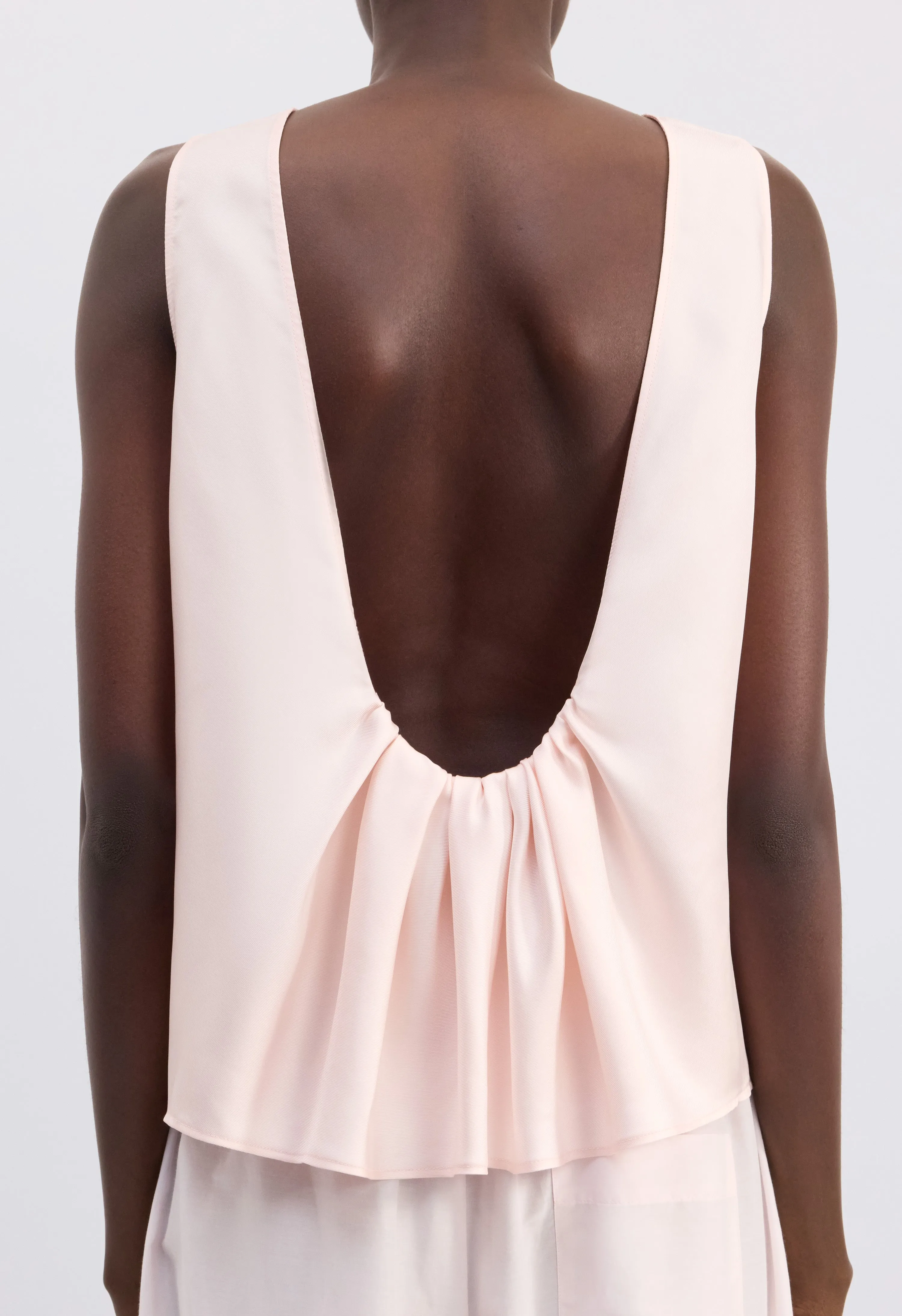 GEMA Sleeveless silk top sold by Loulou De Saison product image thumbnail 4