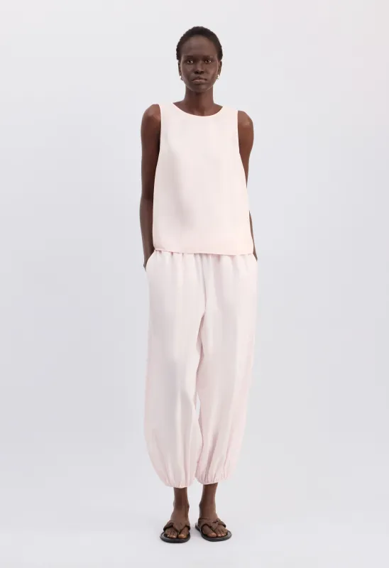 GEMA Sleeveless silk top made by Loulou De Saison