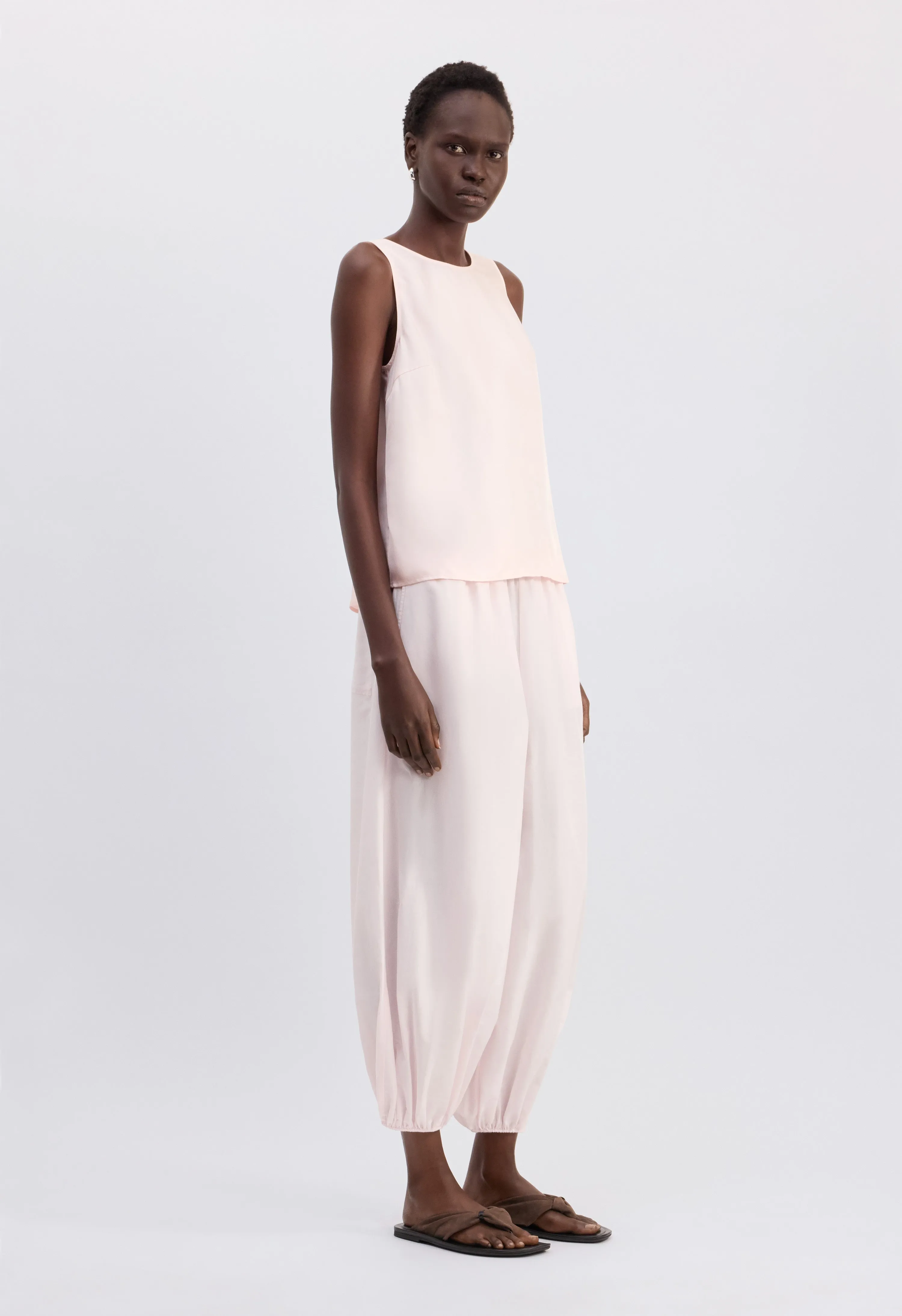 GEMA Sleeveless silk top sold by Loulou De Saison product image thumbnail 3