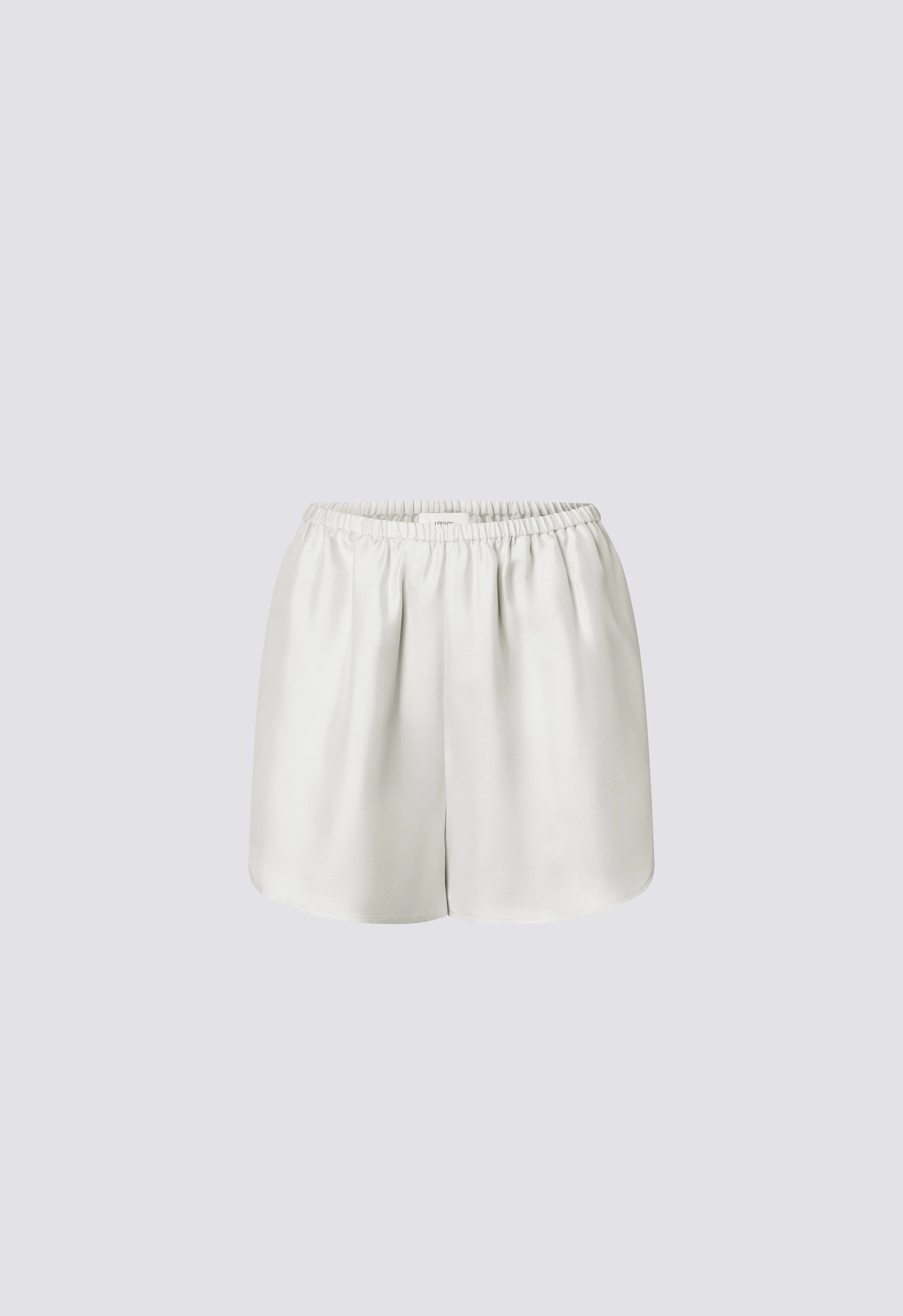 CABO Elasticated silk shorts sold by Loulou De Saison product image thumbnail 2