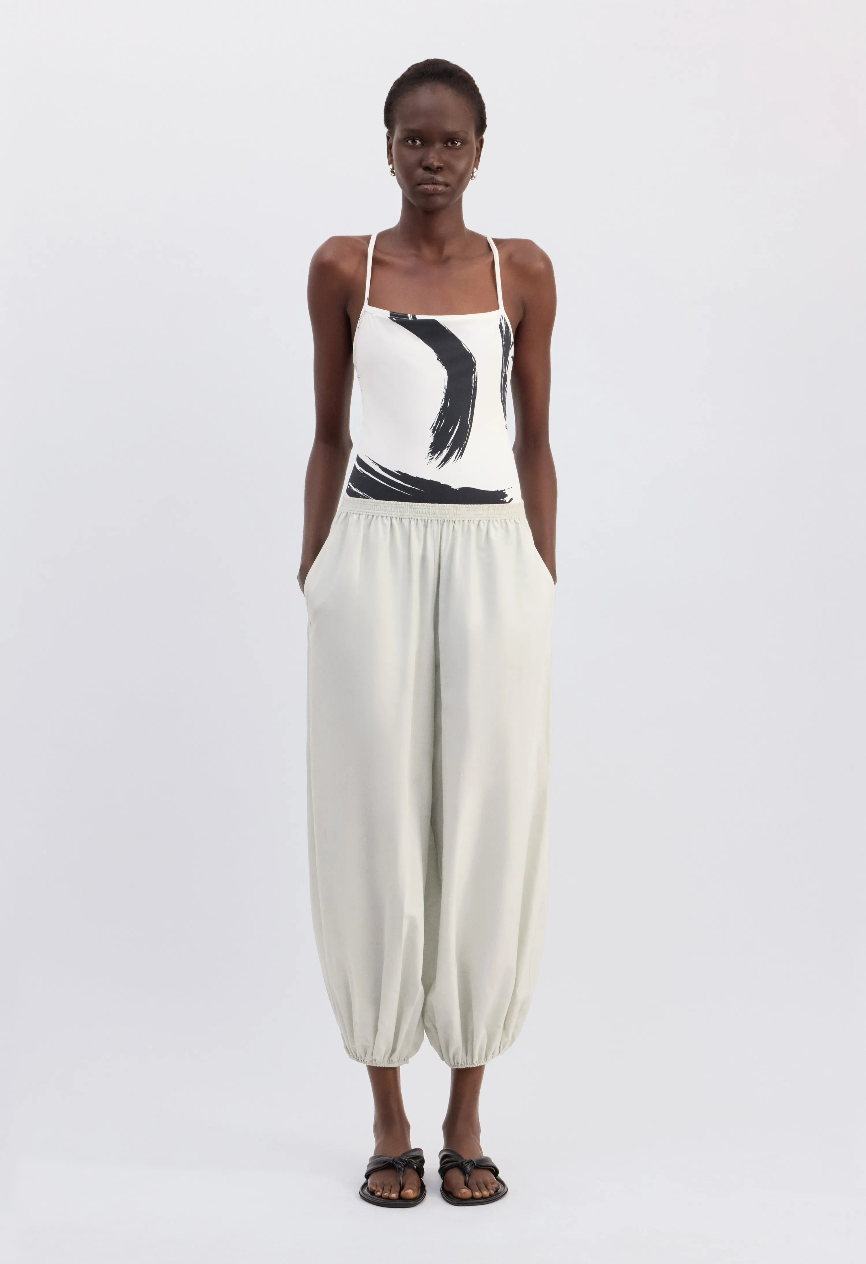 ALMAYA Cocoon trousers sold by Loulou De Saison