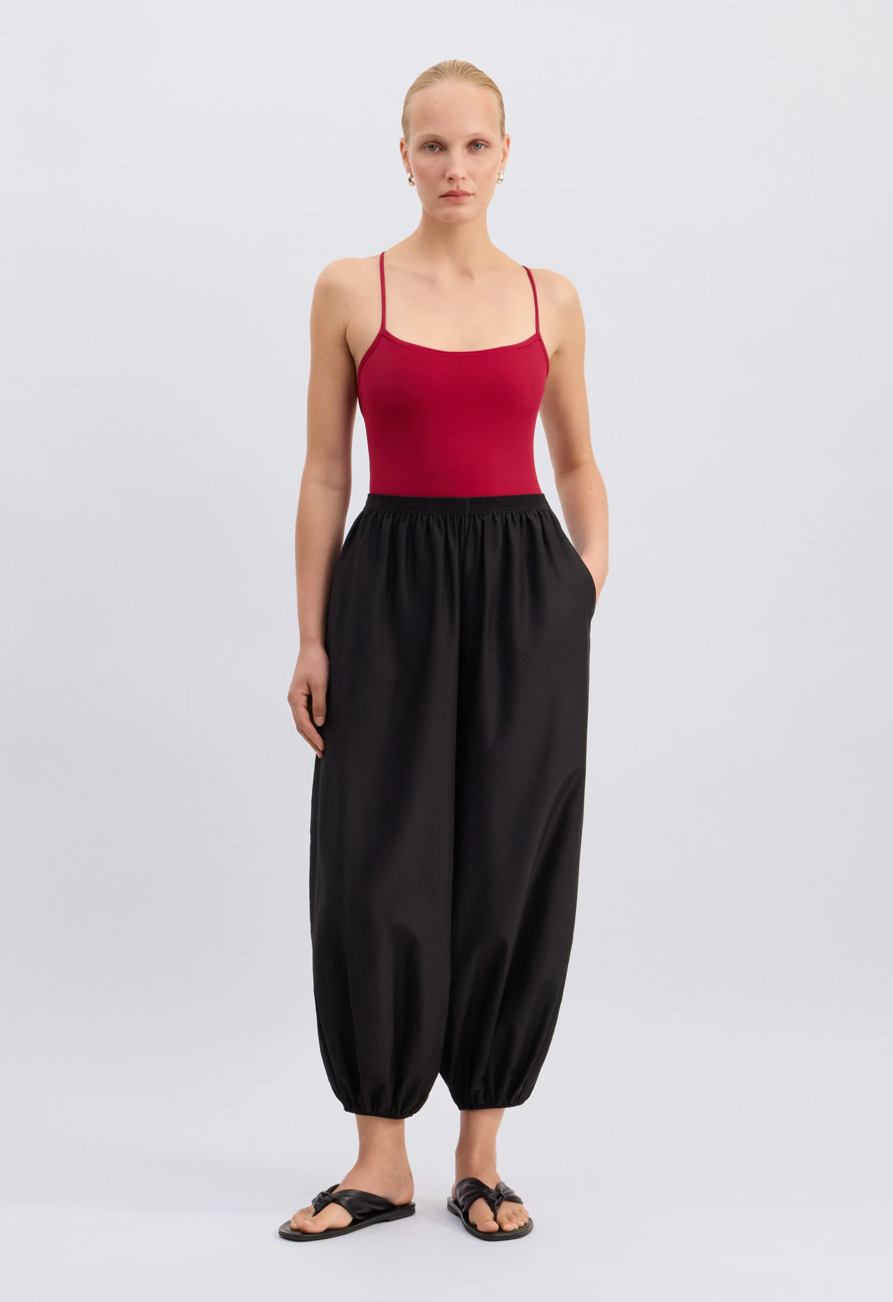 ALMAYA Cocoon trousers sold by Loulou De Saison