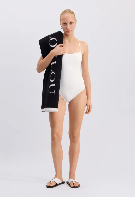 ITAK LDS Criss-crossing straps swimsuit made by Loulou De Saison