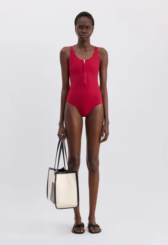 BALTI Zipped swimsuit made by Loulou De Saison