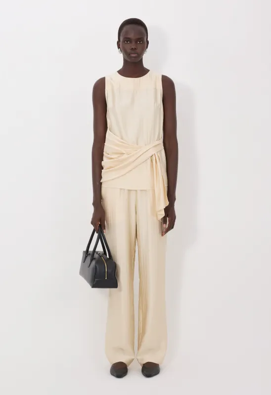 FONDA Draped top made by Loulou De Saison