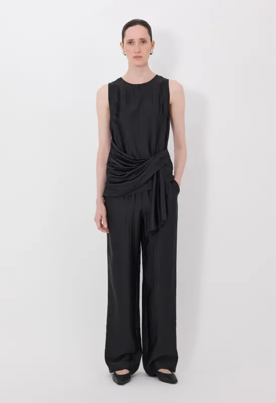 FONDA Draped top made by Loulou De Saison