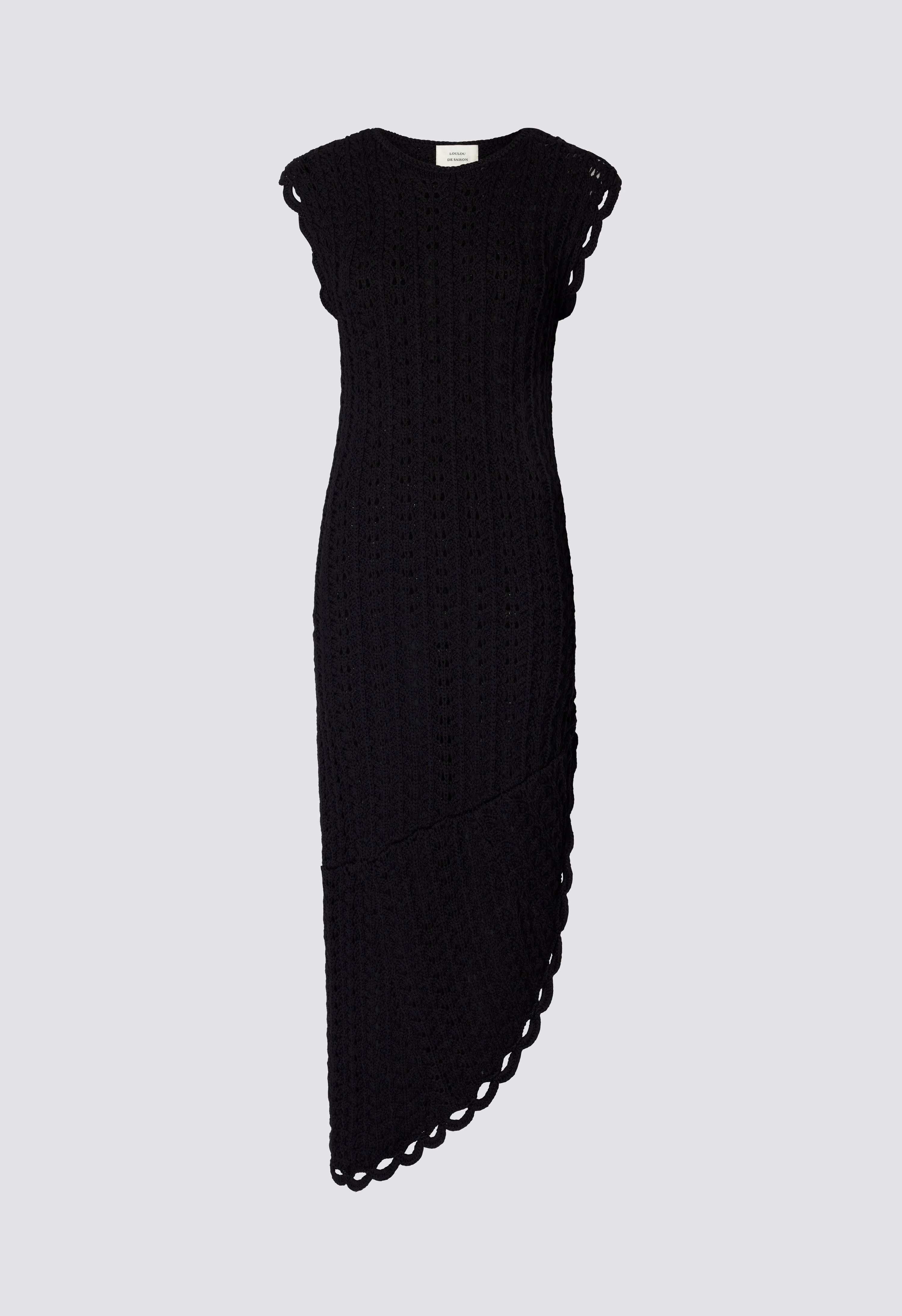 MALENA Ruffled crochet dress sold by Loulou De Saison product image thumbnail 2
