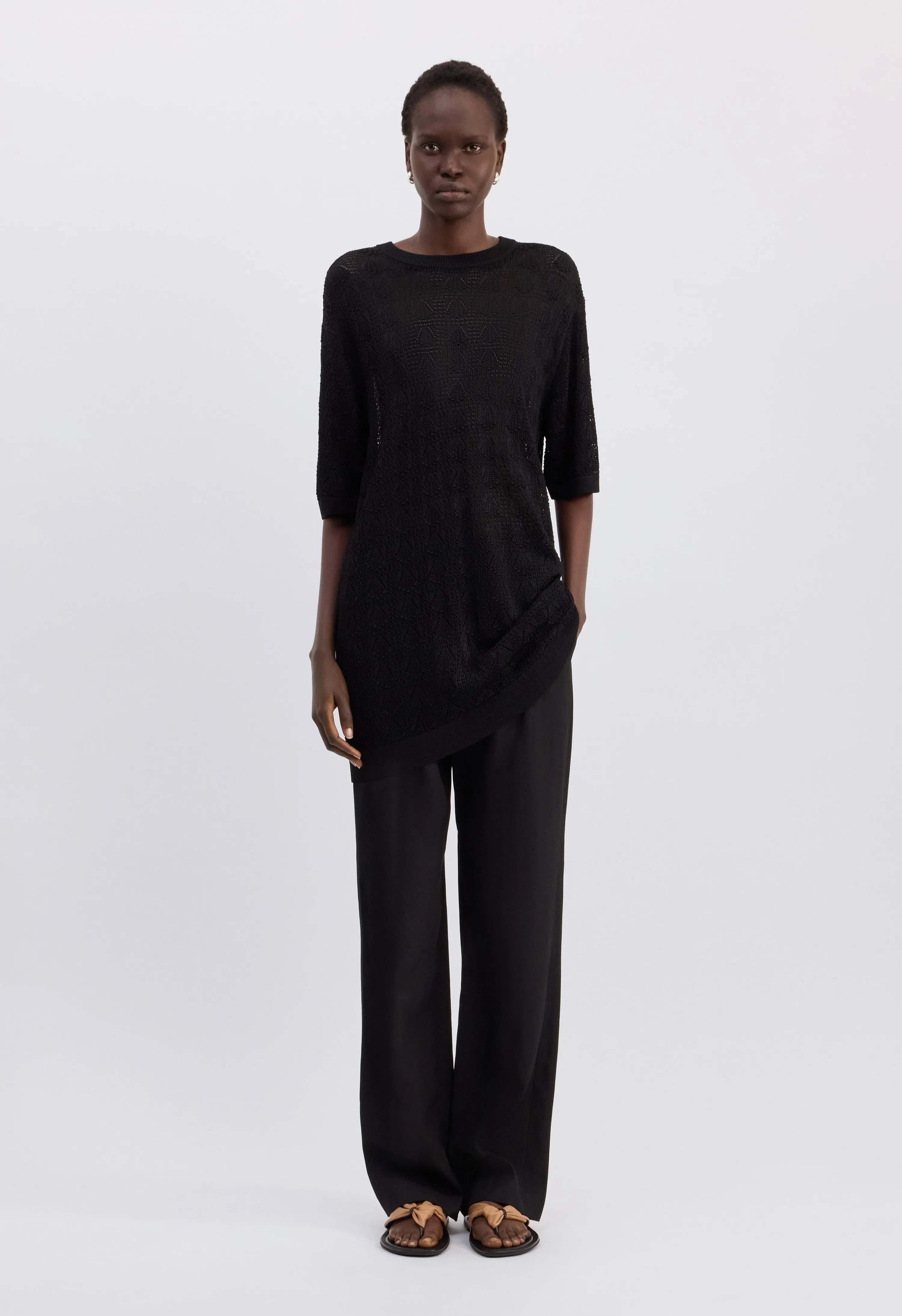 ARMAS Square-cut top sold by Loulou De Saison