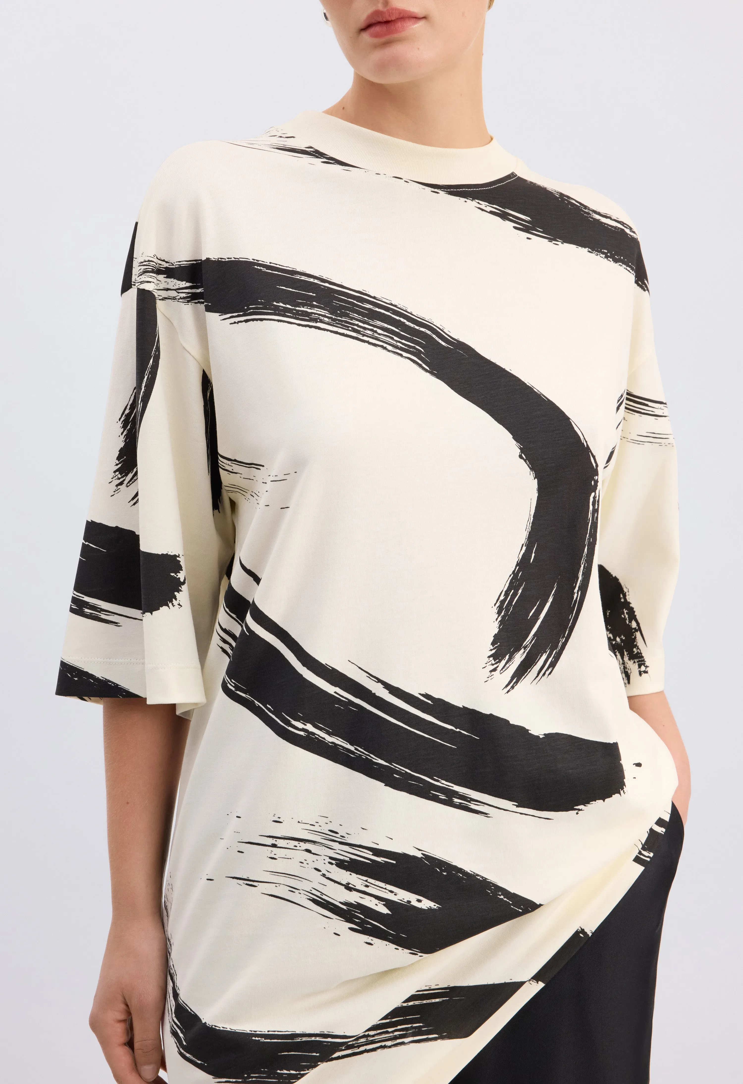 RAFA Supima cotton t-shirt dress sold by Loulou De Saison product image thumbnail 4
