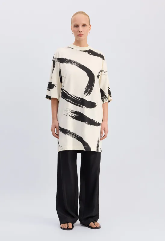 RAFA Supima cotton t-shirt dress made by Loulou De Saison