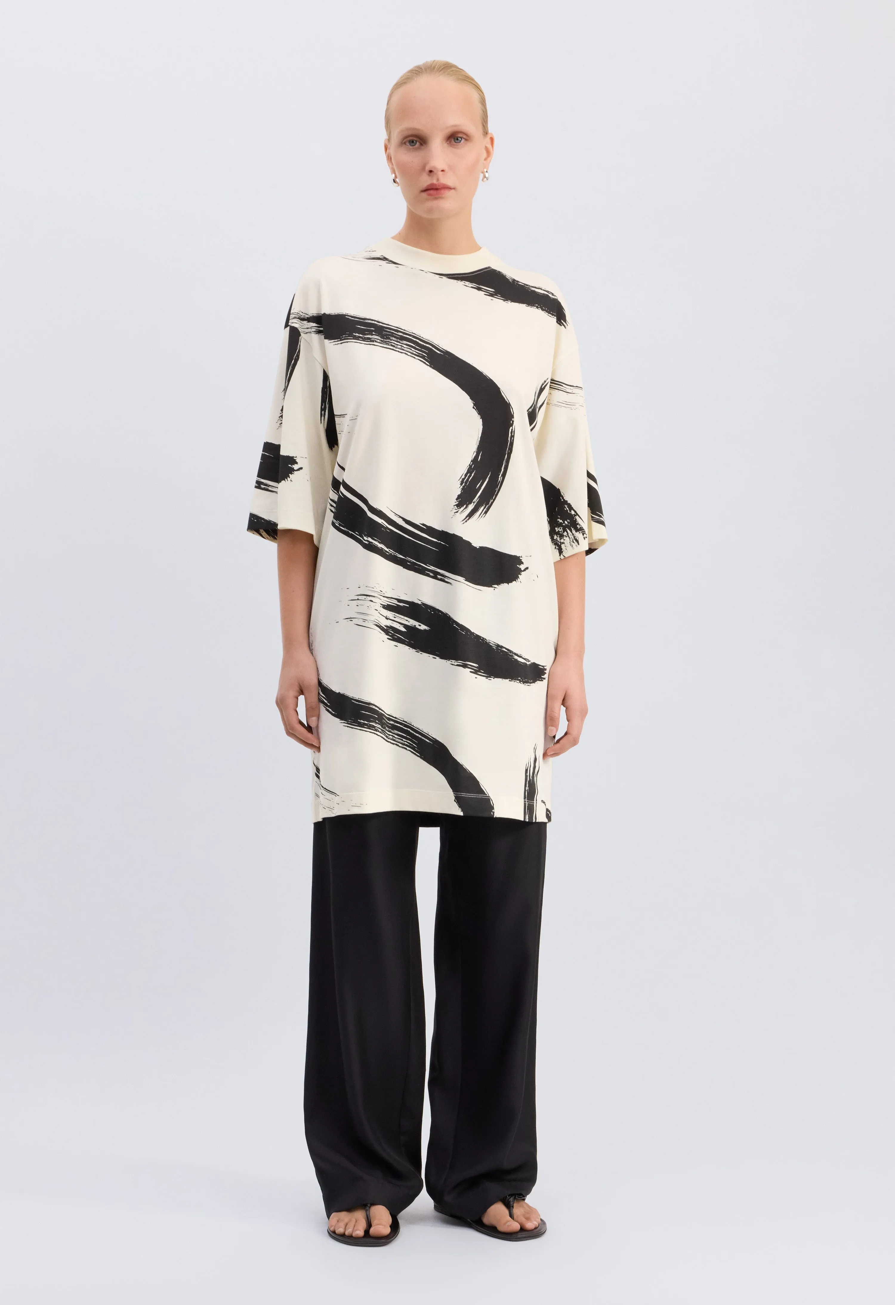 RAFA Supima cotton t-shirt dress sold by Loulou De Saison