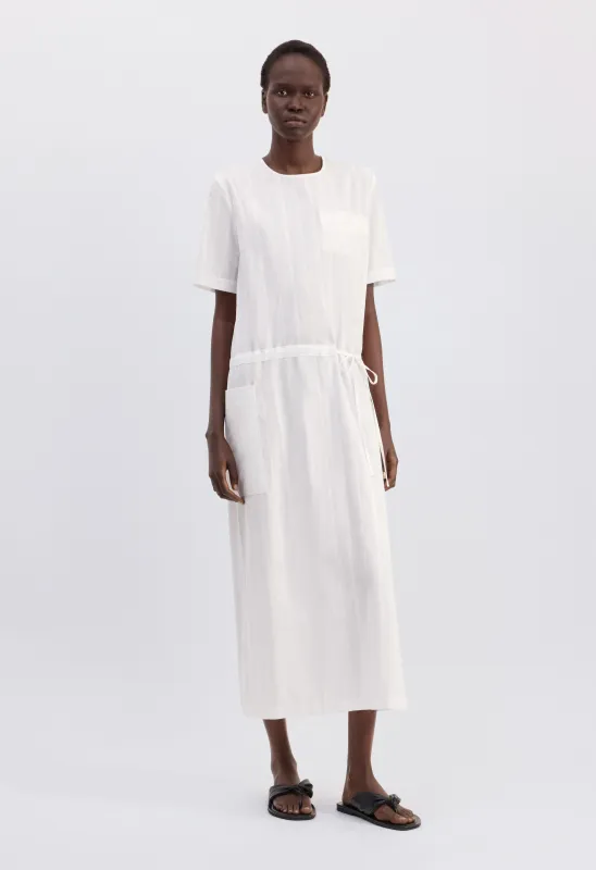 RENATA Cinched-waist dress made by Loulou De Saison