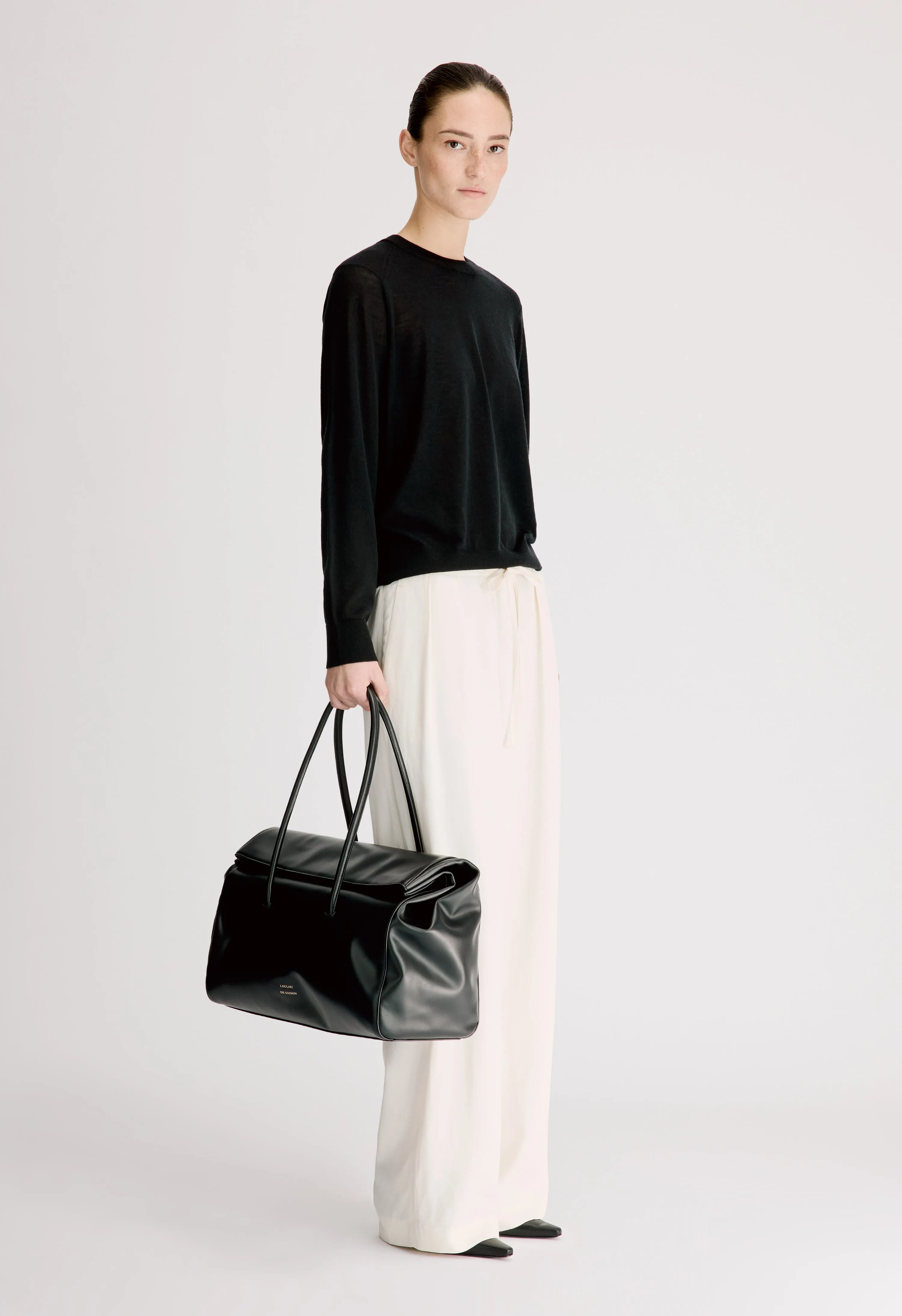 DITTO LDS Fine knit cashmere sweater sold by Loulou De Saison product image thumbnail 3