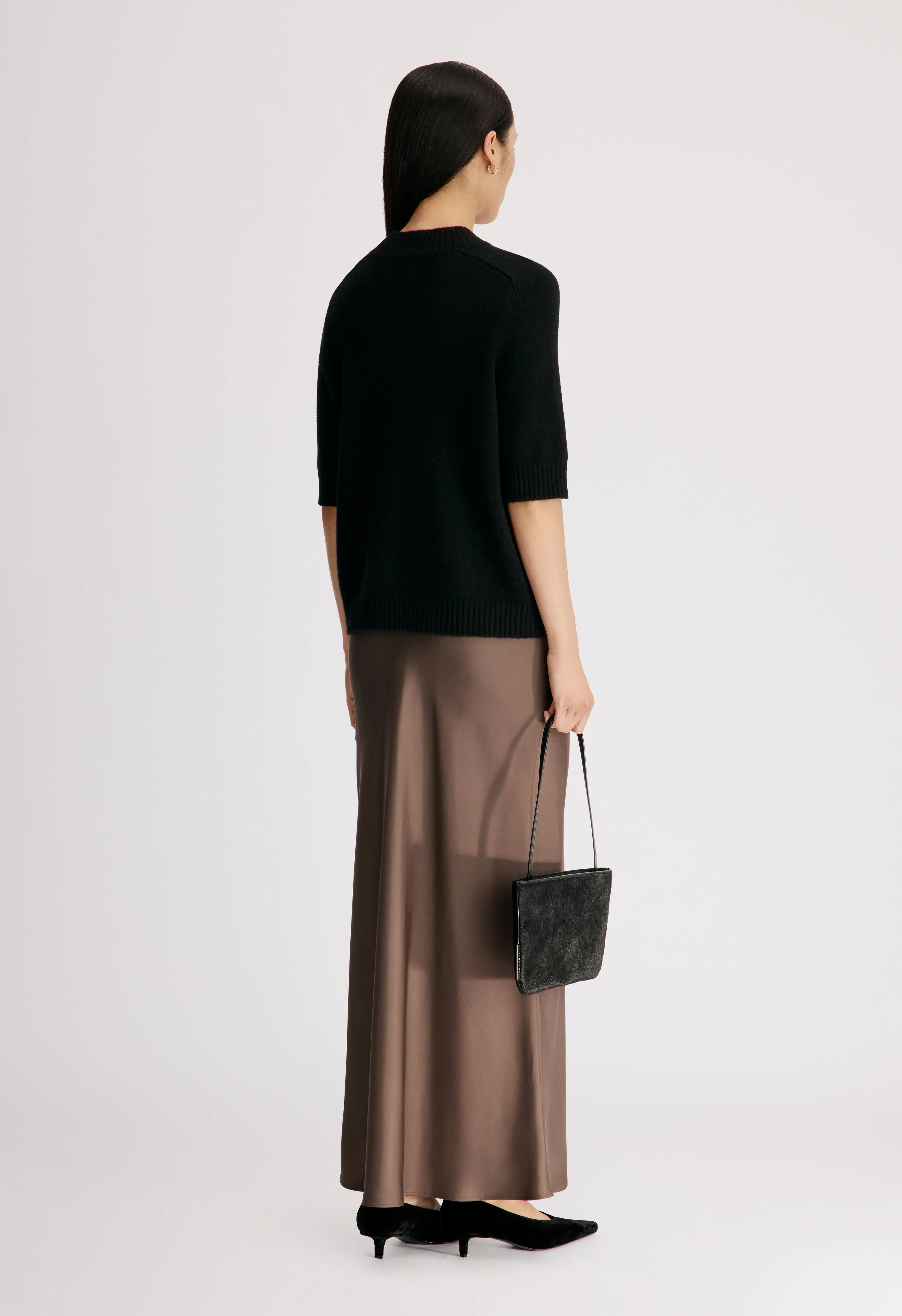 RUTH Stand collar cashmere top sold by Loulou De Saison product image thumbnail 5