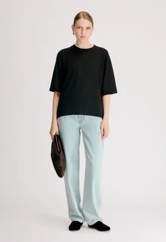 NALA LDS Fine knit cashmere top made by Loulou De Saison