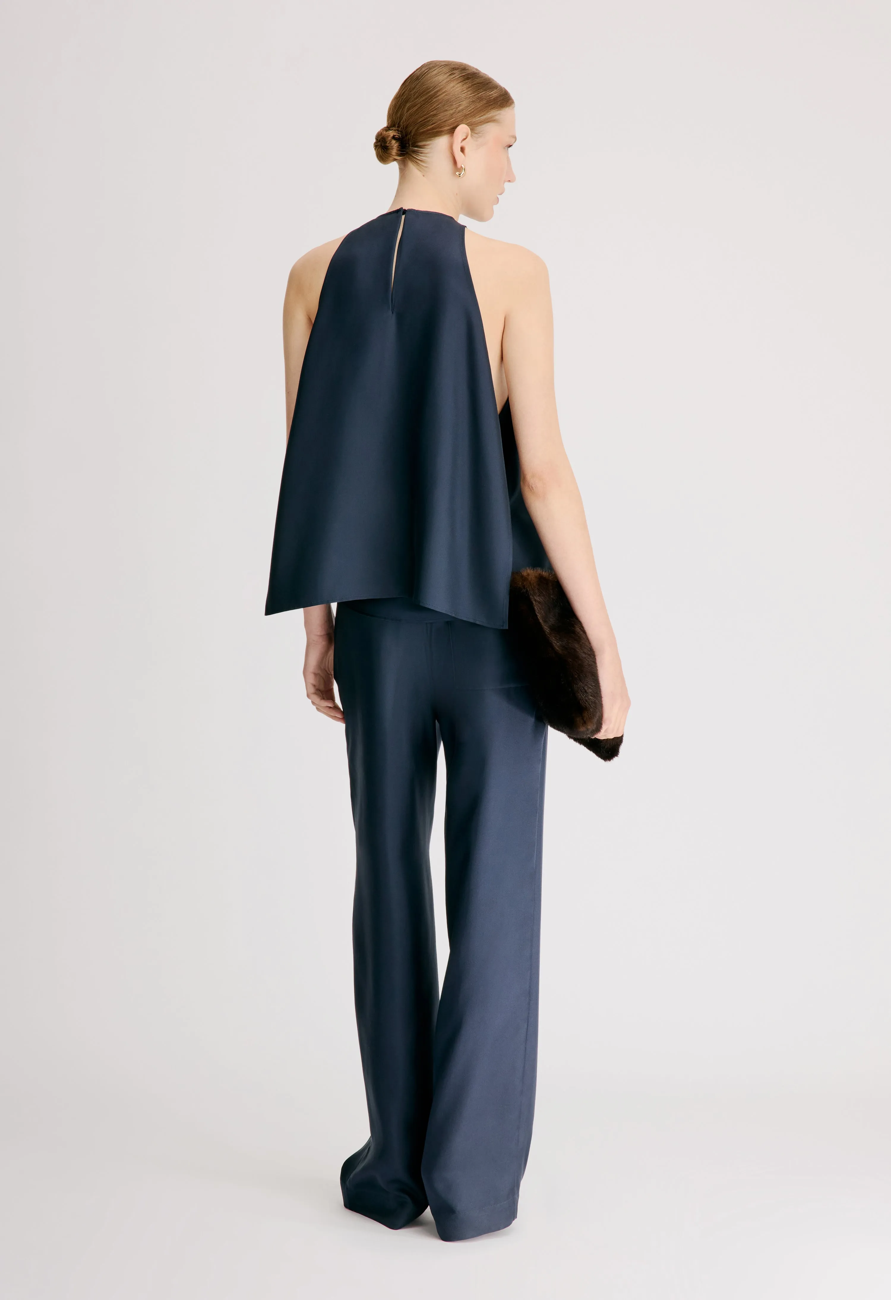 CAMI Silk twill cape top sold by Loulou De Saison product image thumbnail 5