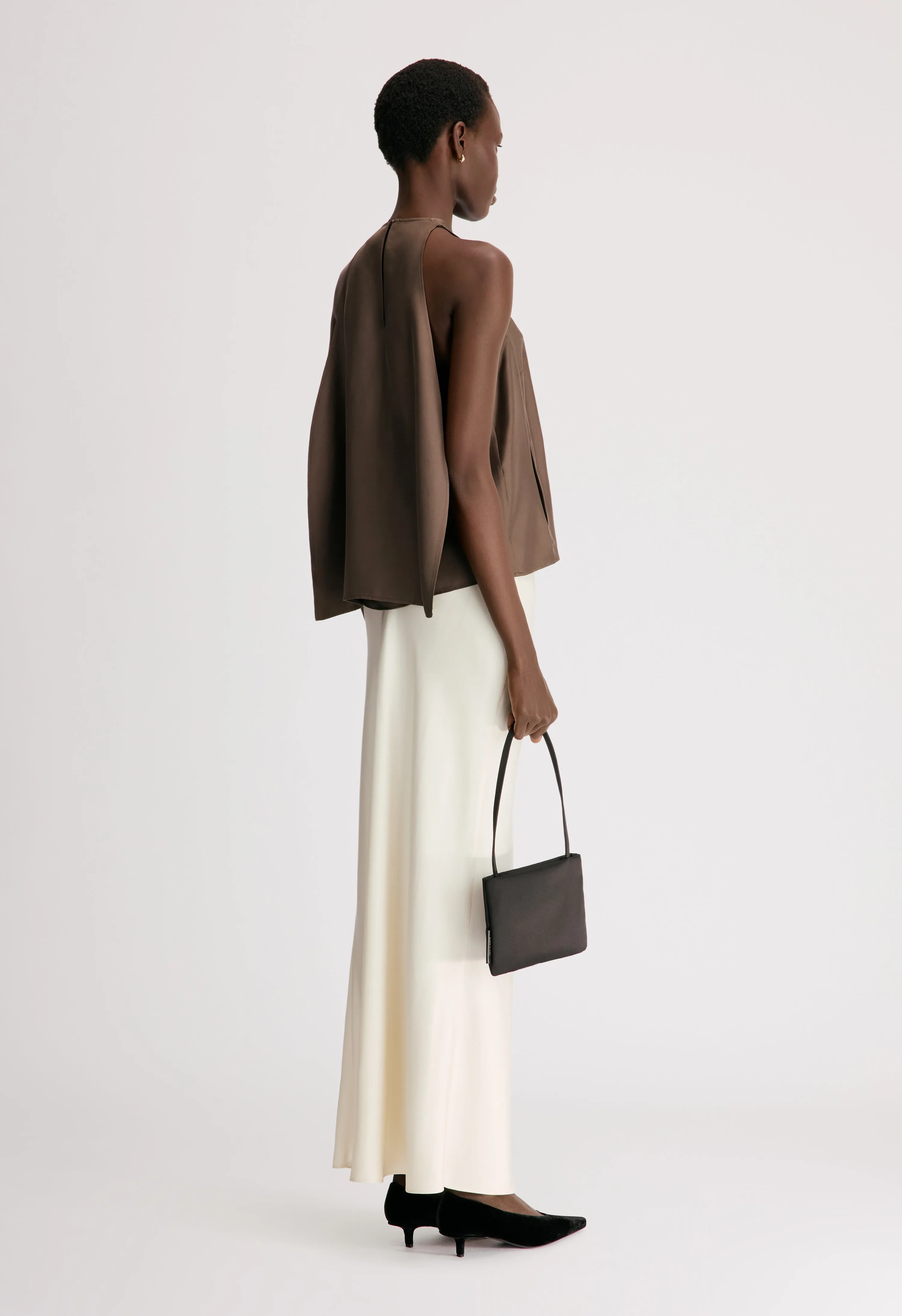 CAMI Silk twill cape top sold by Loulou De Saison product image thumbnail 5