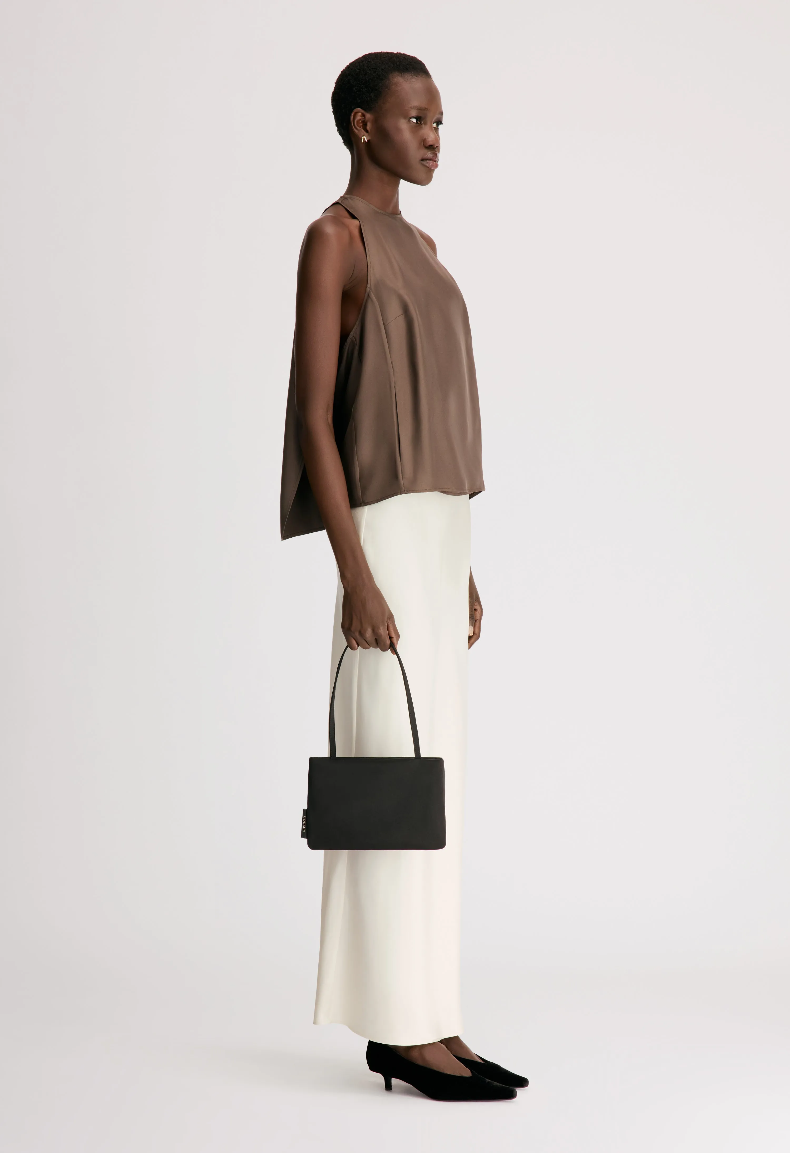 CAMI Silk twill cape top sold by Loulou De Saison product image thumbnail 3