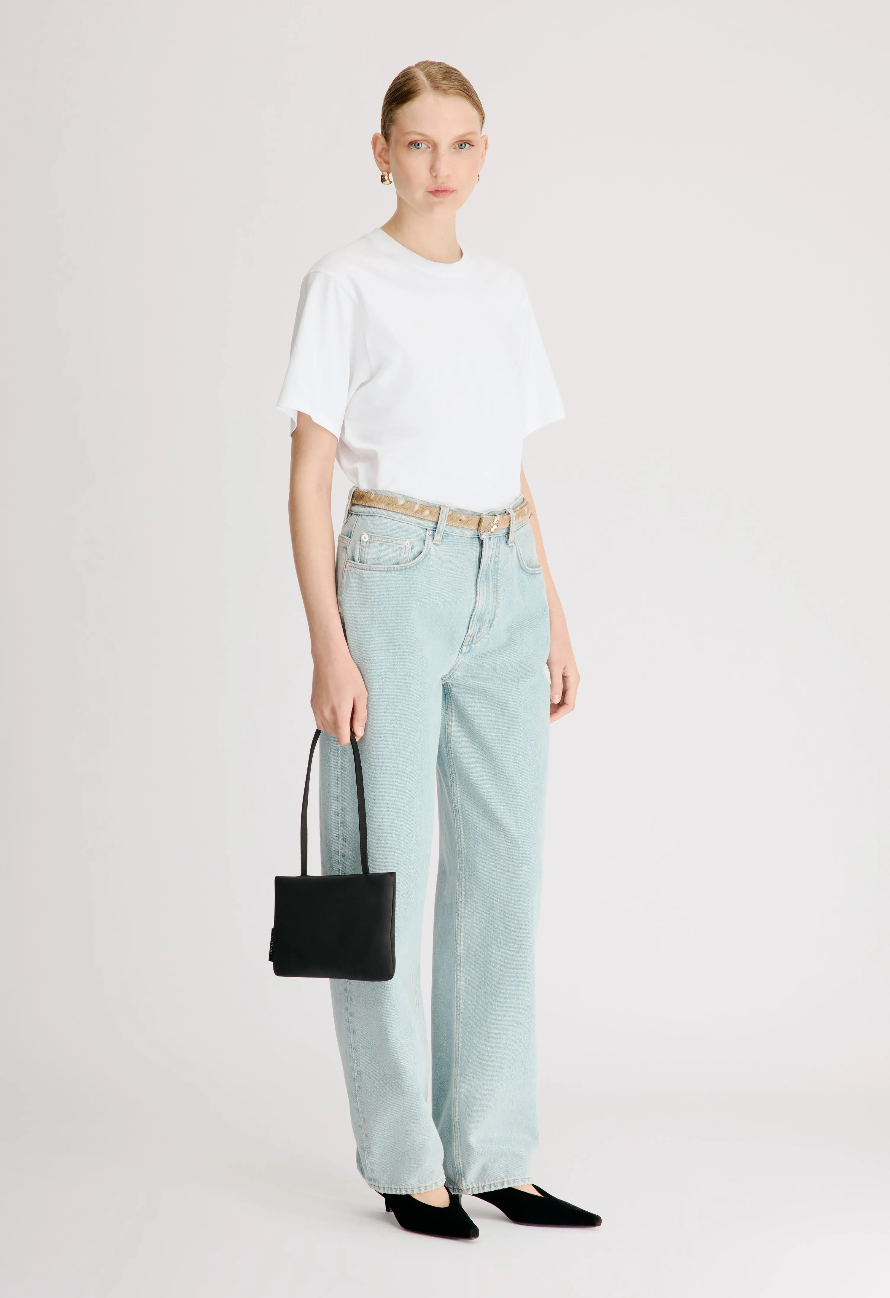 SAMUR LDS Organic denim boyfriend jeans sold by Loulou De Saison product image thumbnail 3