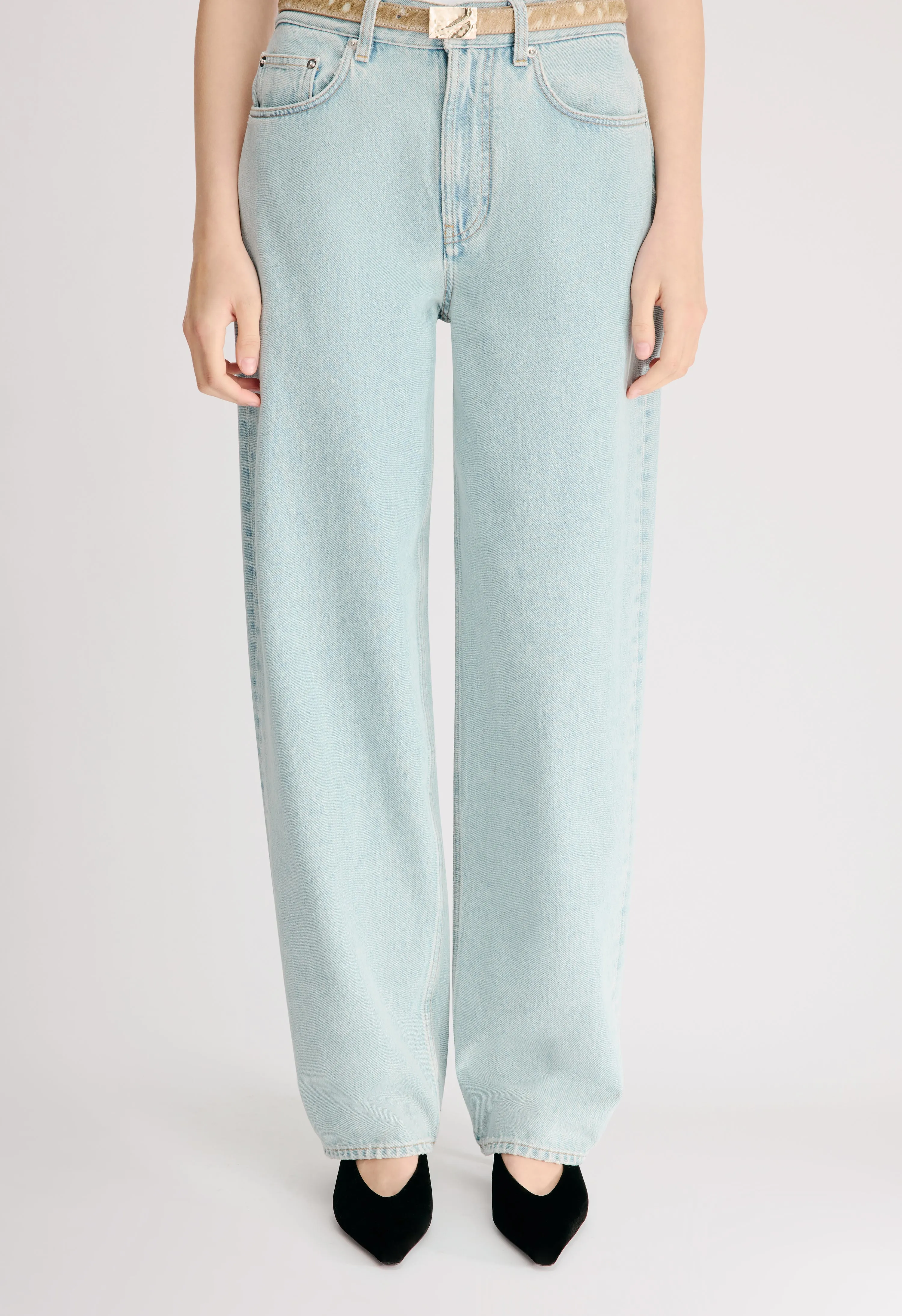 SAMUR LDS Organic denim boyfriend jeans sold by Loulou De Saison product image thumbnail 4