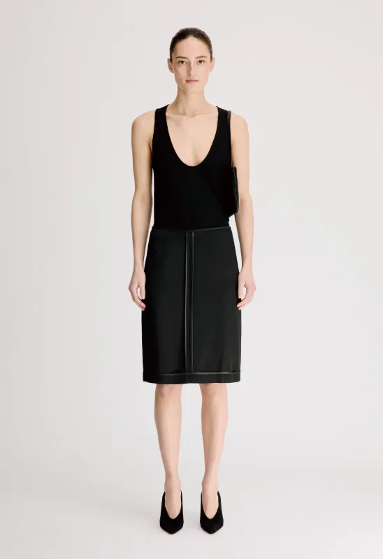 EVE Straight inside out skirt made by Loulou De Saison
